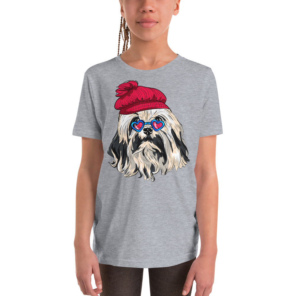 Cute Lowchen Dog T-shirt, No. 0598