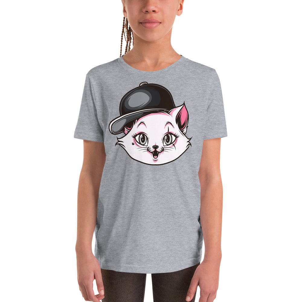 Cute Hip-hop Style Cat T-shirt, No. 0203