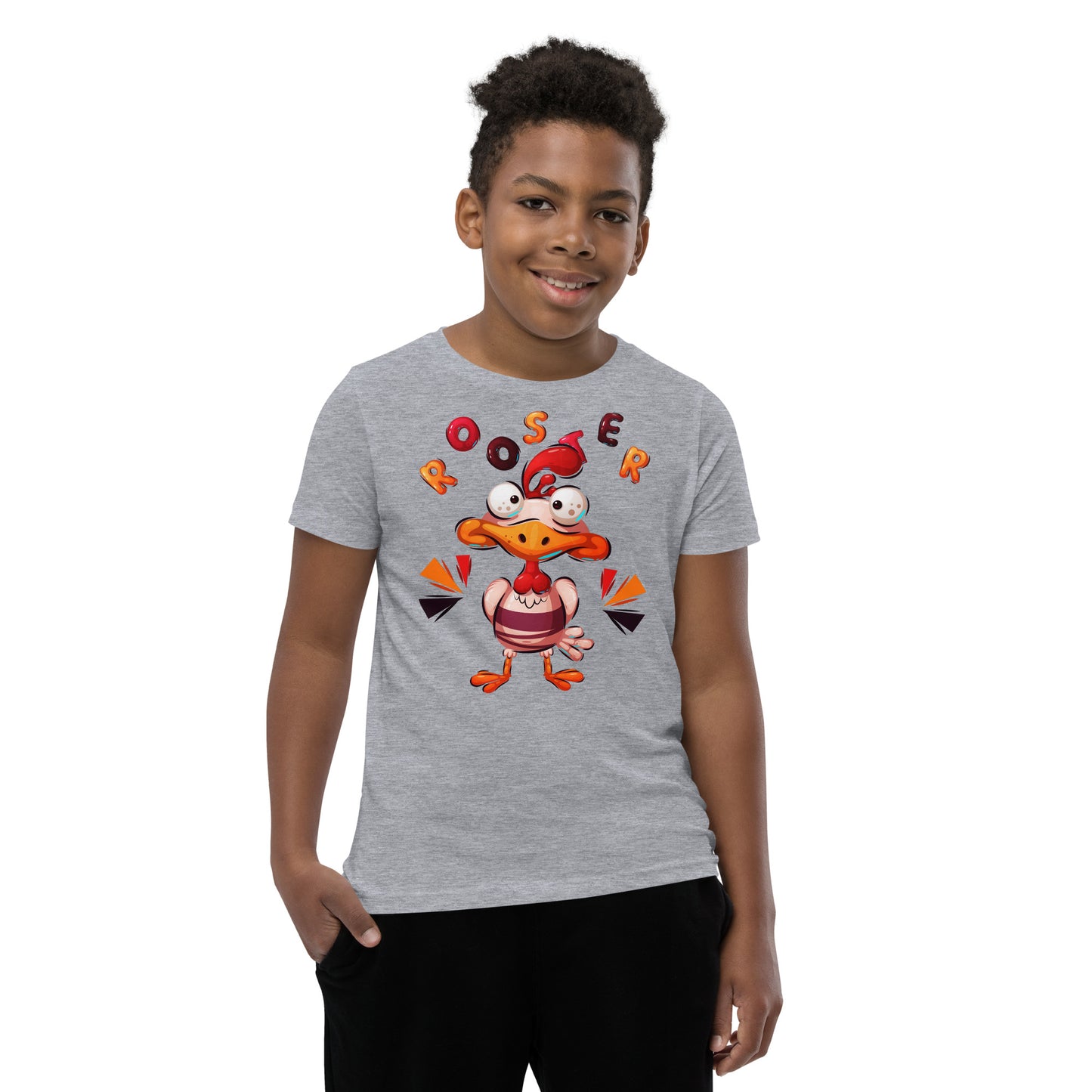 Crazy Rooster T-shirt, No. 0263