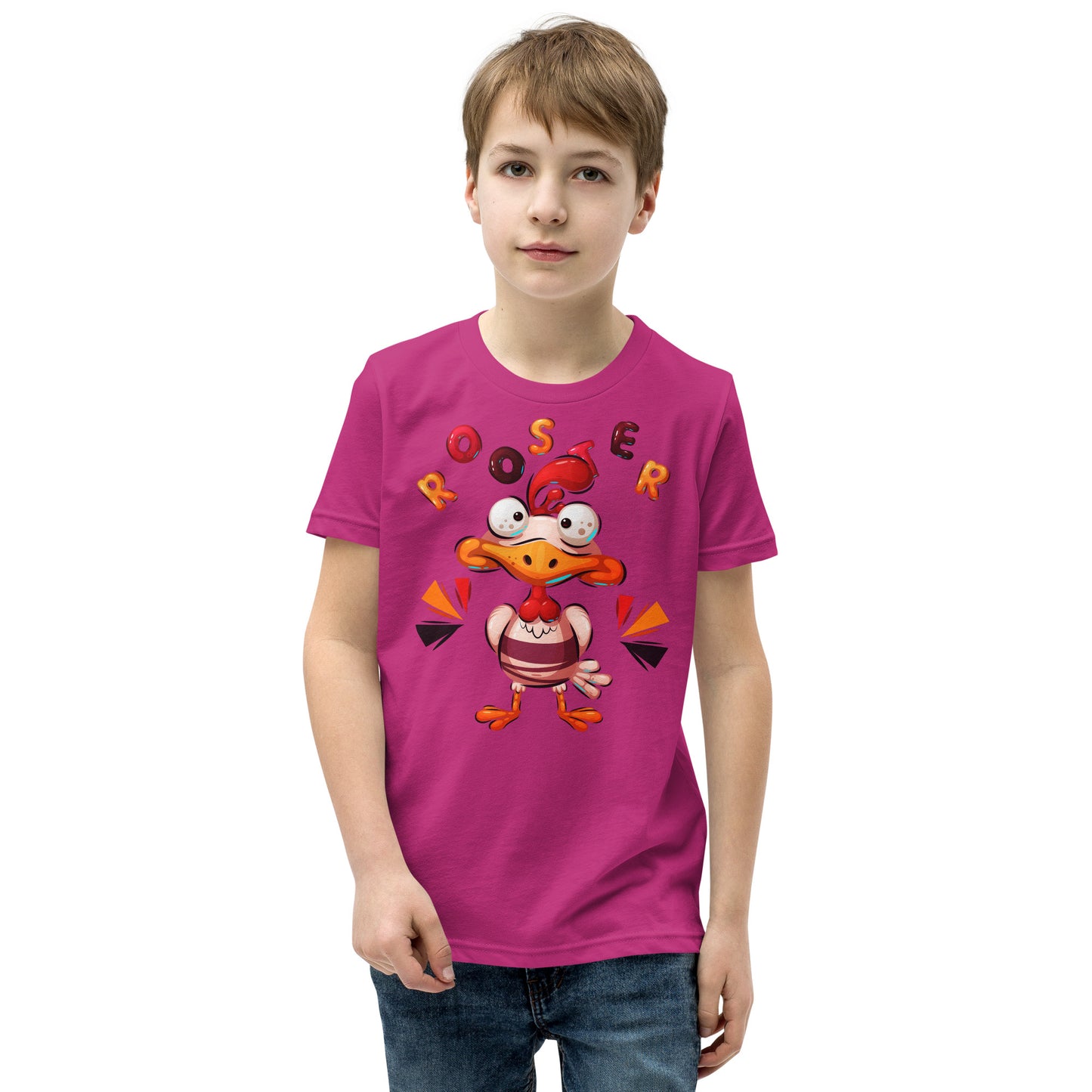 Crazy Rooster T-shirt, No. 0263
