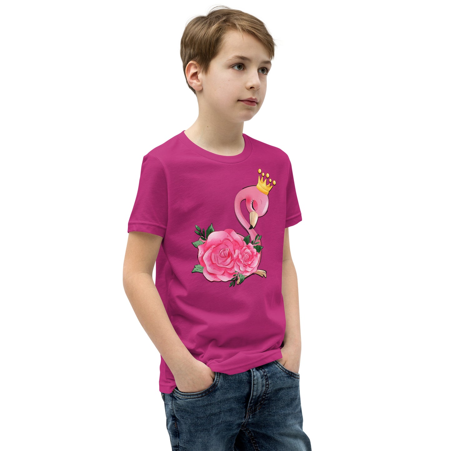 Cute Flamingo T-shirt, No. 0079