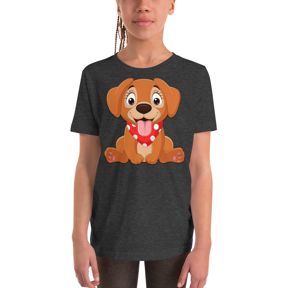 Cute Baby Dog Sitting T-shirt, No. 0147
