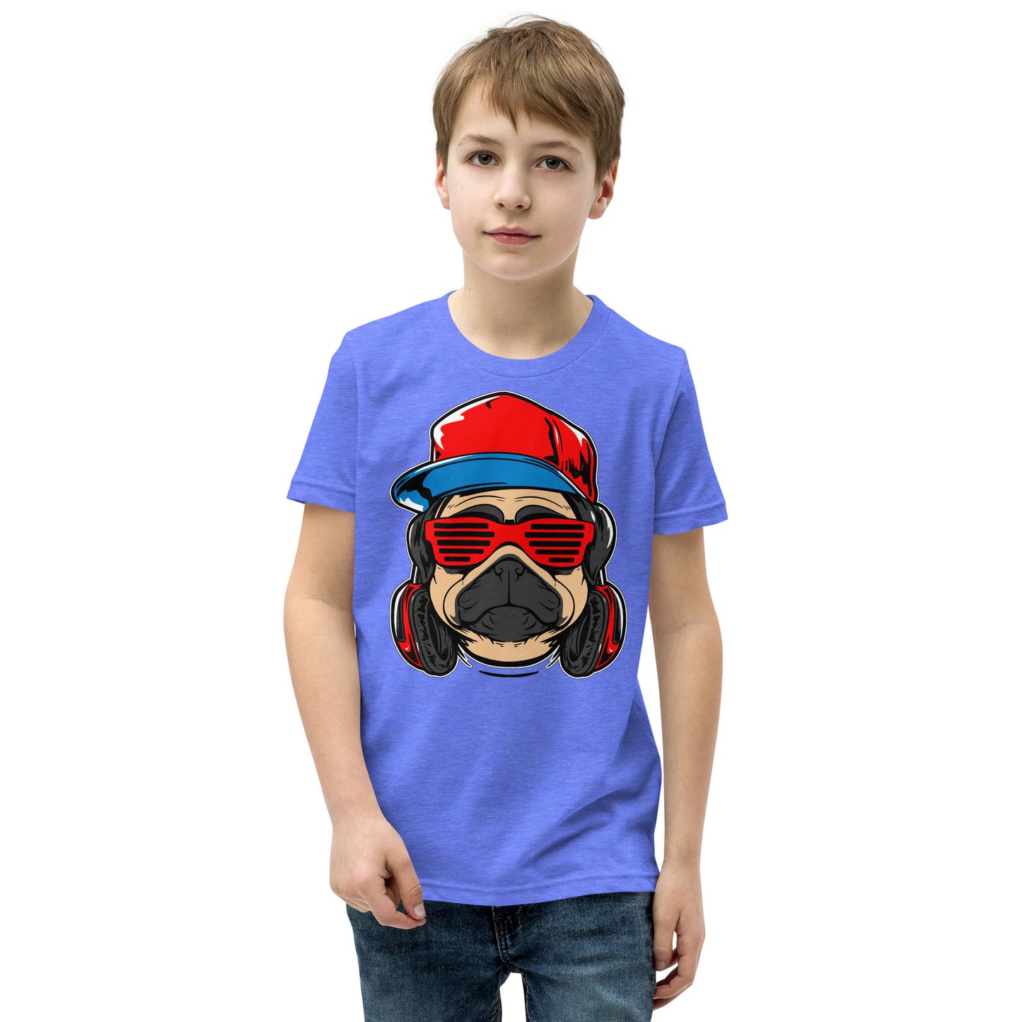 Cool Pug Dog T-shirt, No. 0584