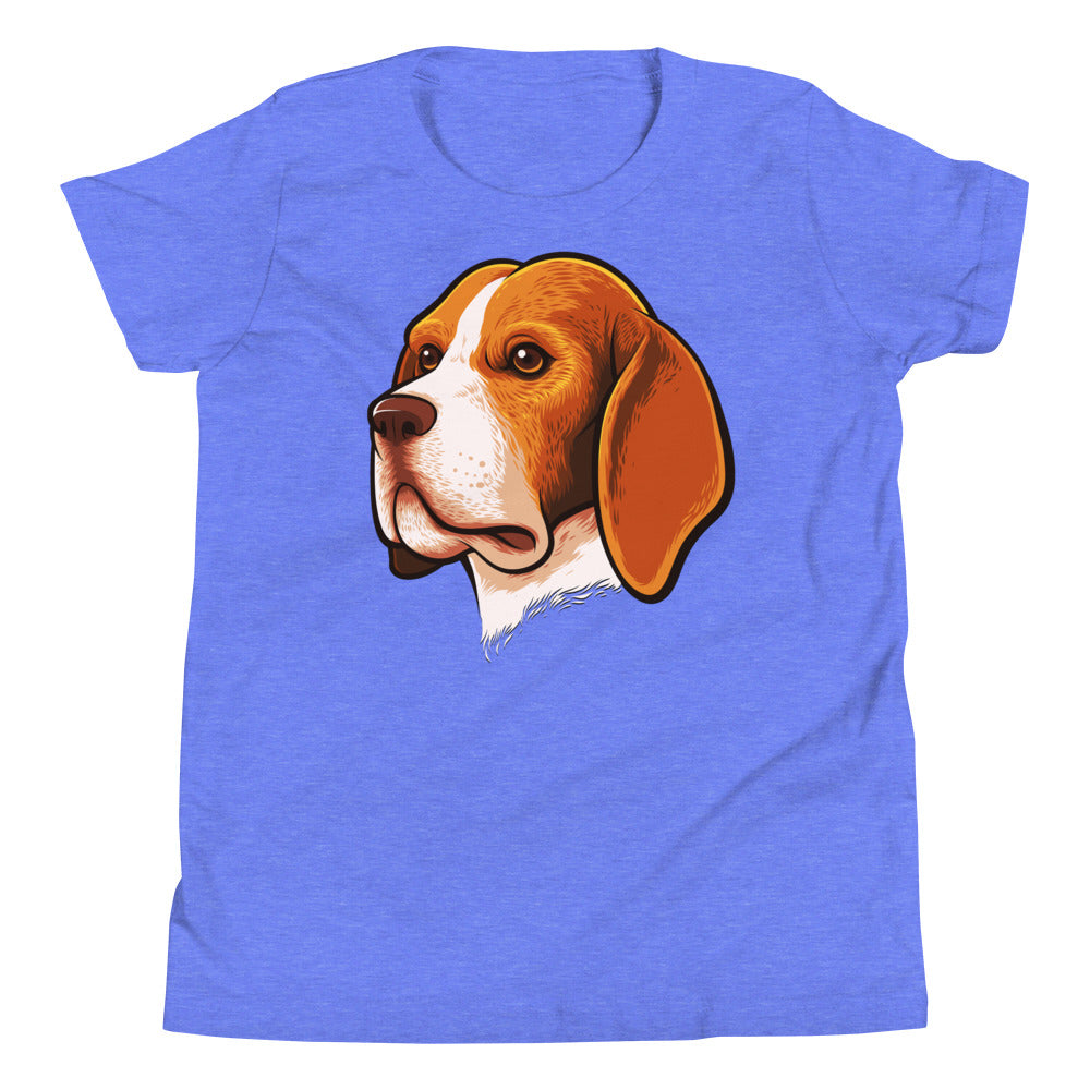 Beagle Dog Portrait T-shirt, No. 0105