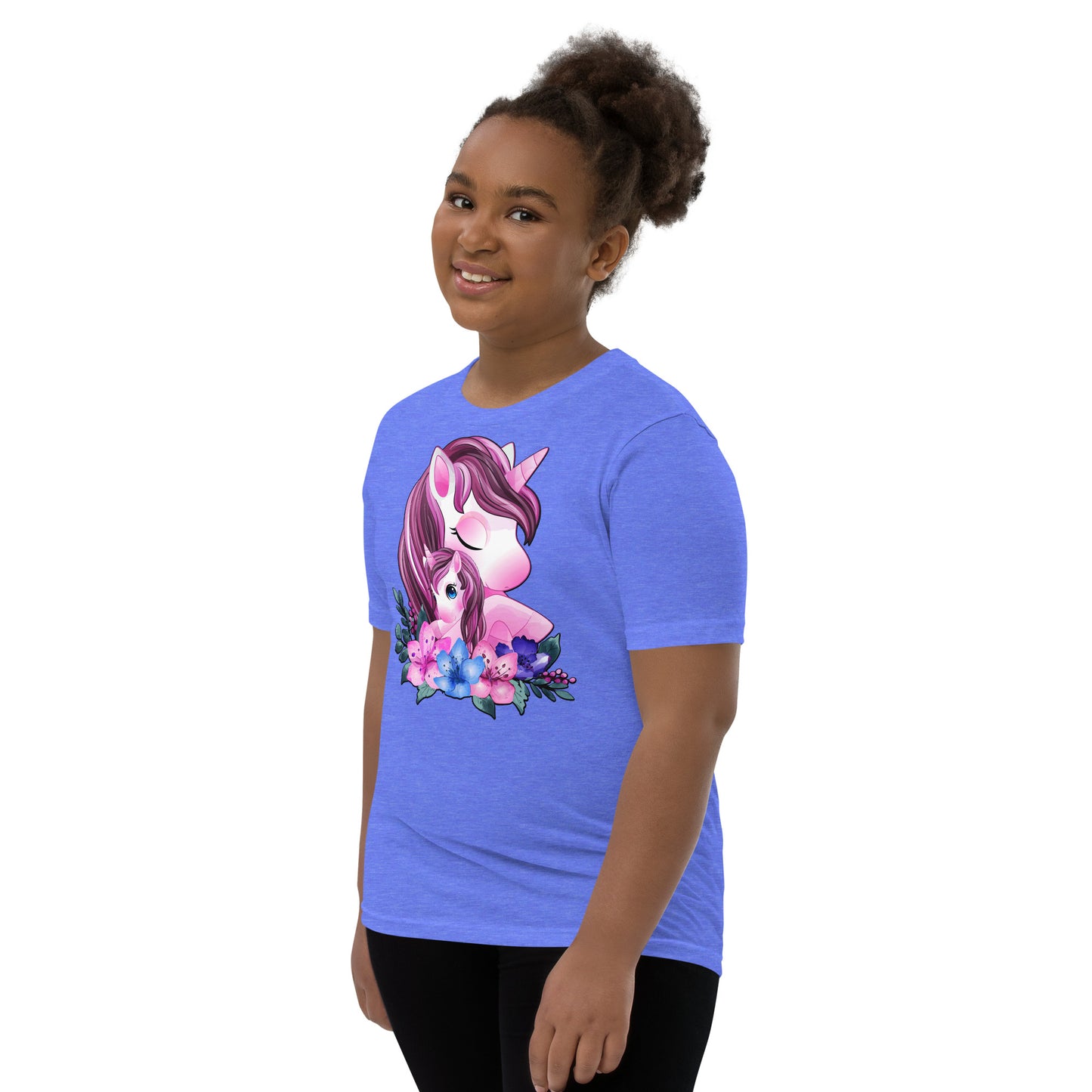 Cute Unicorn Mom and Baby T-shirt, No. 0088