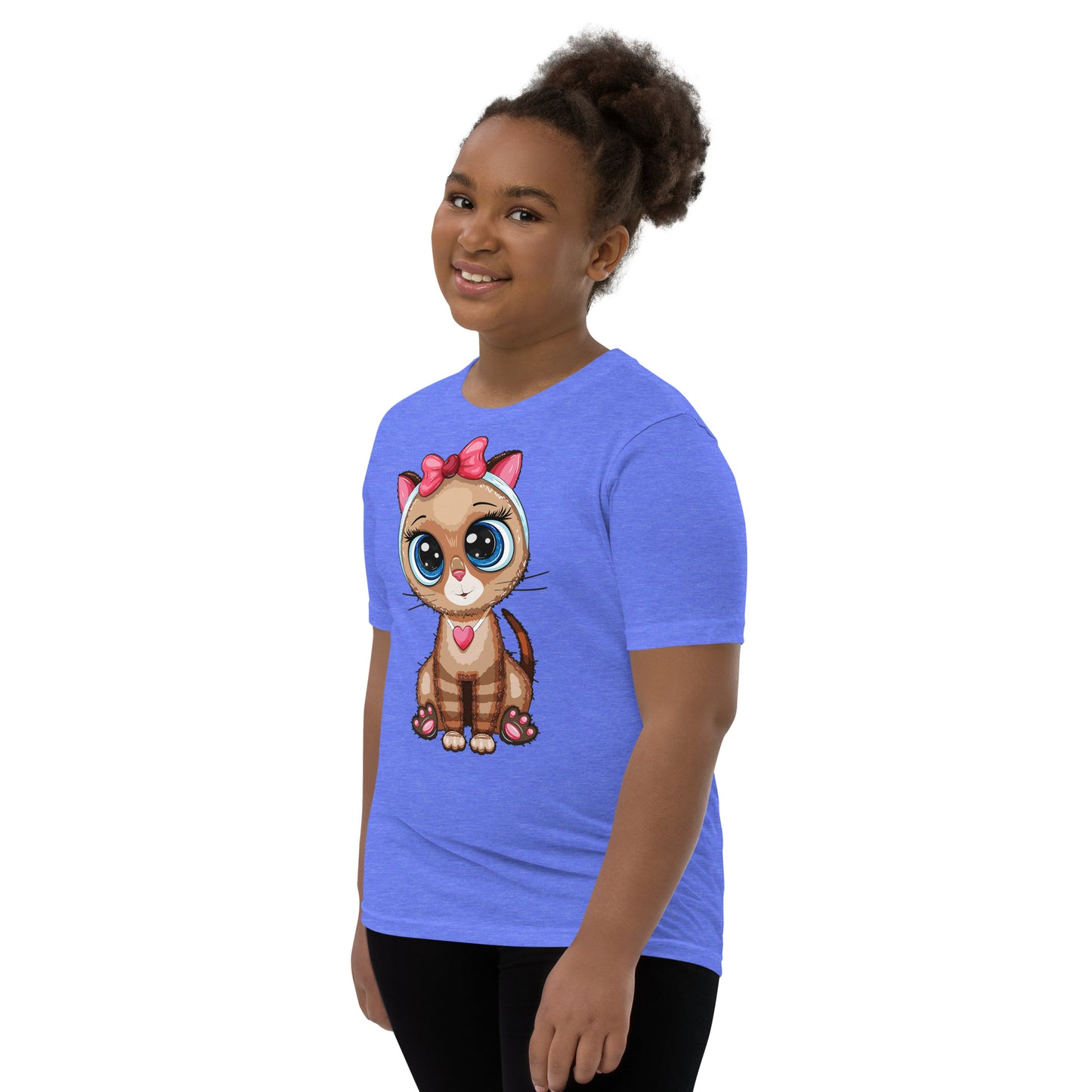 Cute Baby Cat with Big Eyes T-shirt, No. 0273