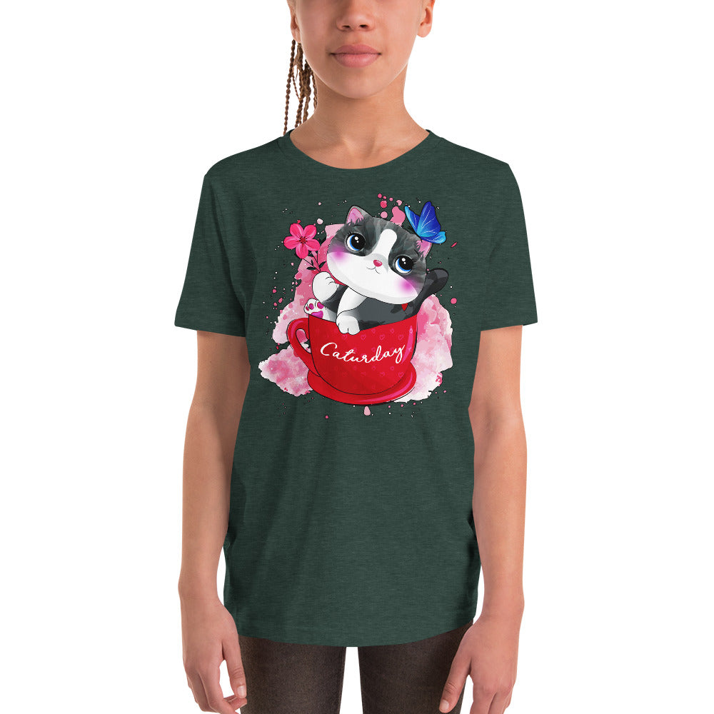 Cute Kitty Cat T-shirt, No. 0334