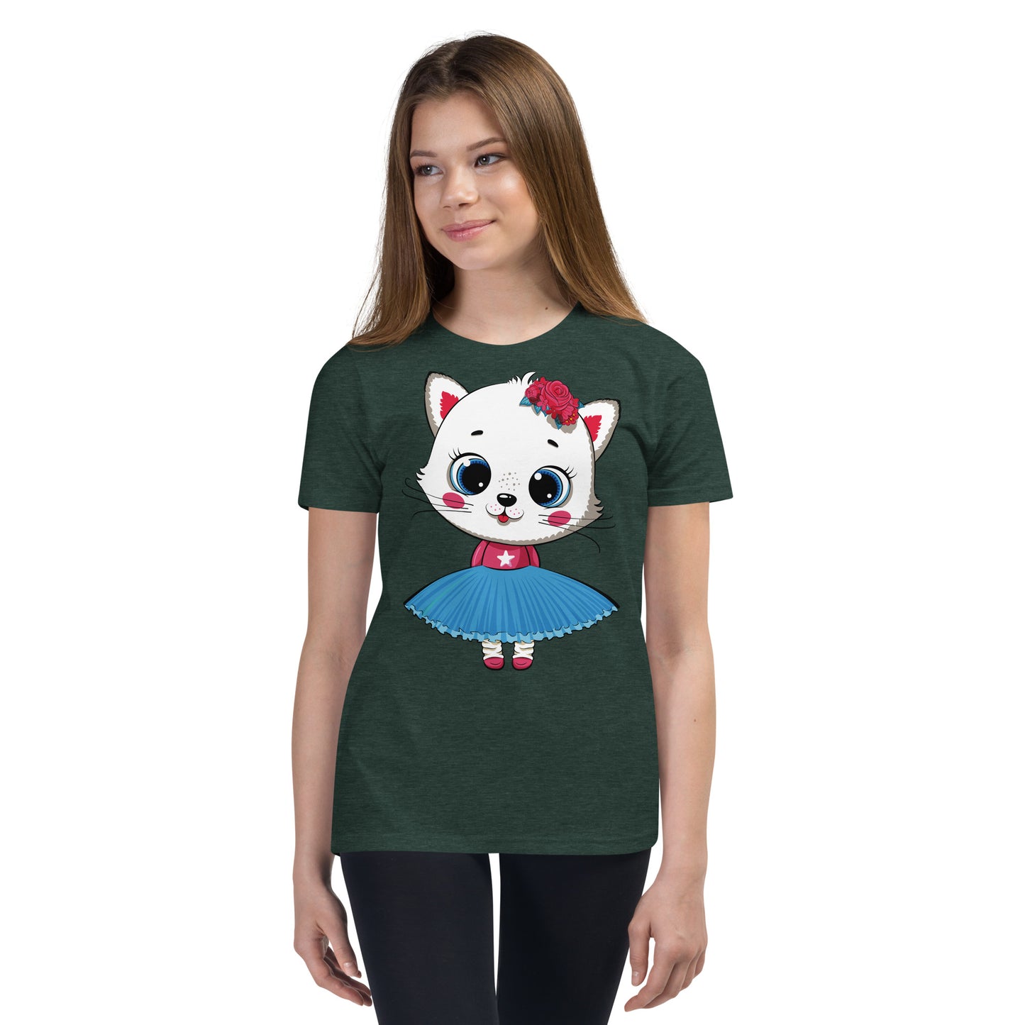 Cute Kitty Cat T-shirt, No. 0344