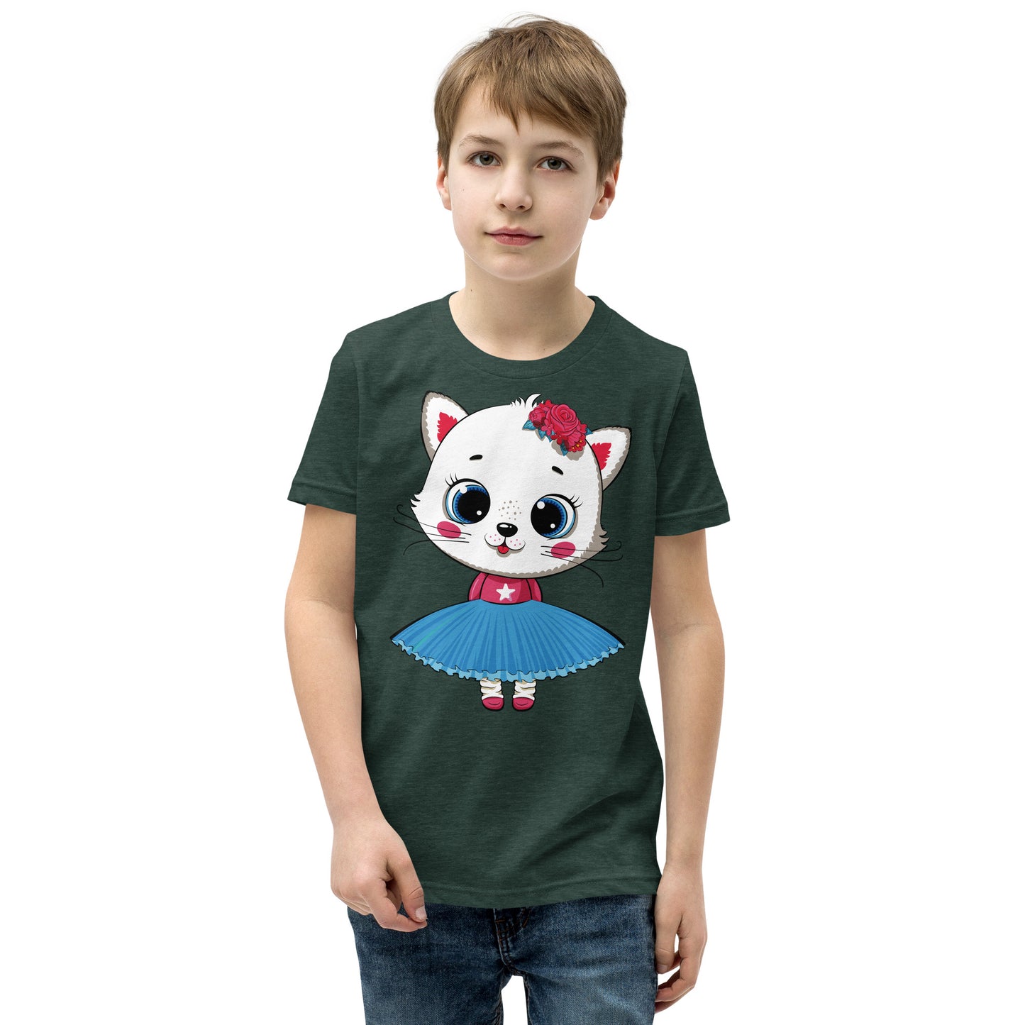 Cute Kitty Cat T-shirt, No. 0344