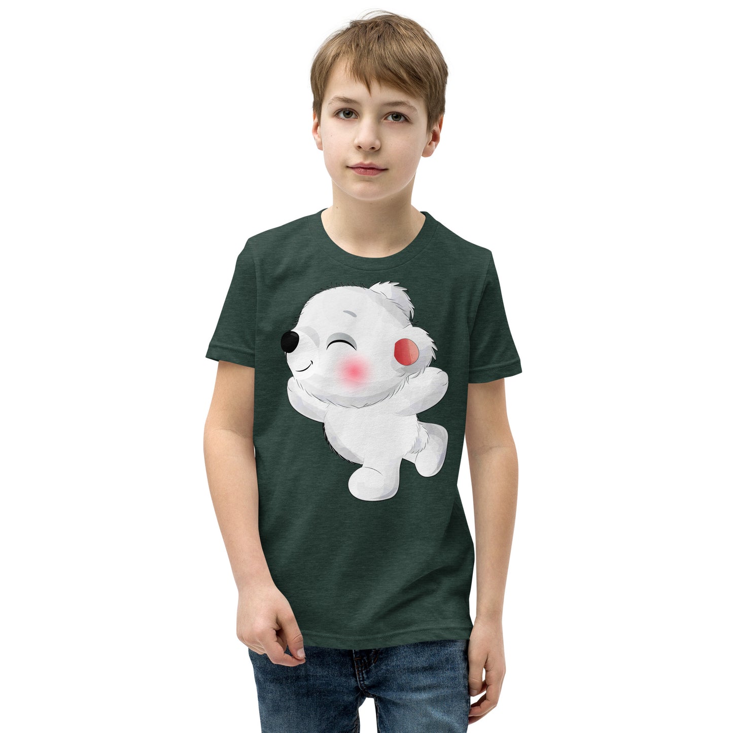 Delightful Polar Bear T-shirt, No. 0022