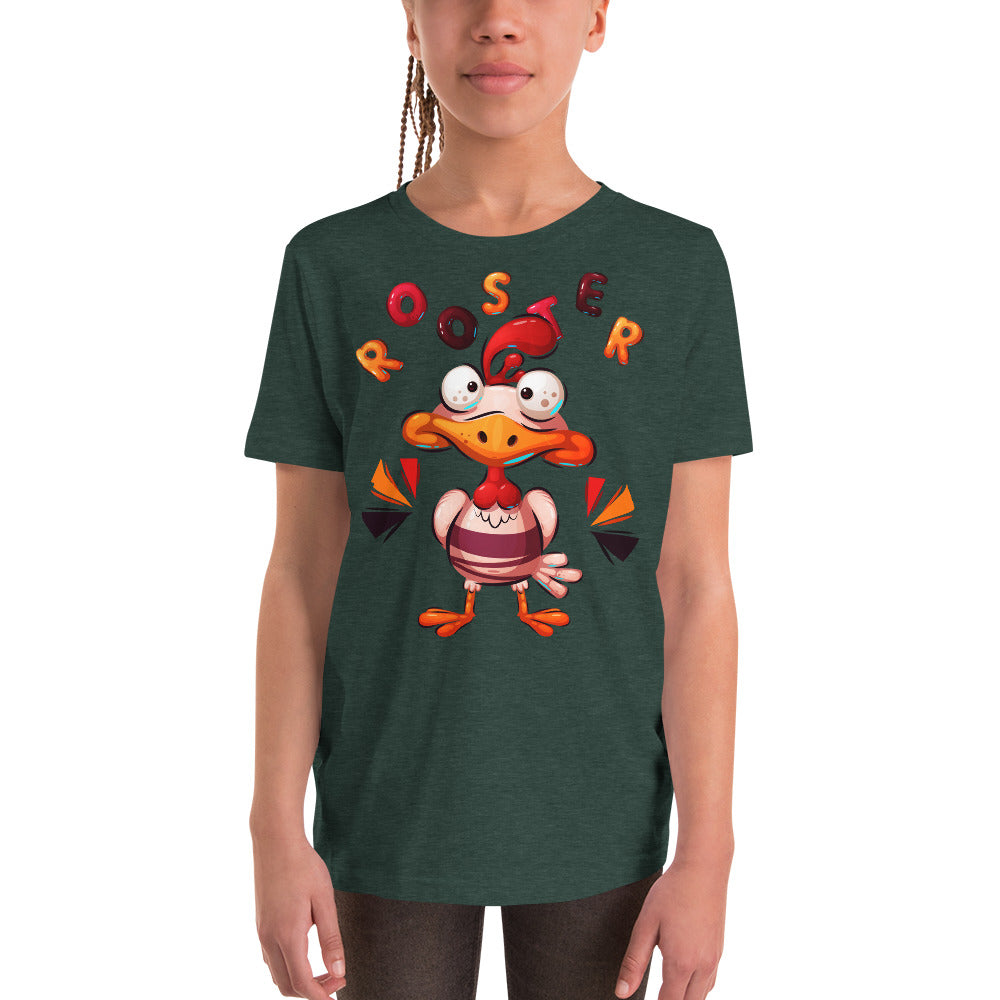 Crazy Rooster T-shirt, No. 0263