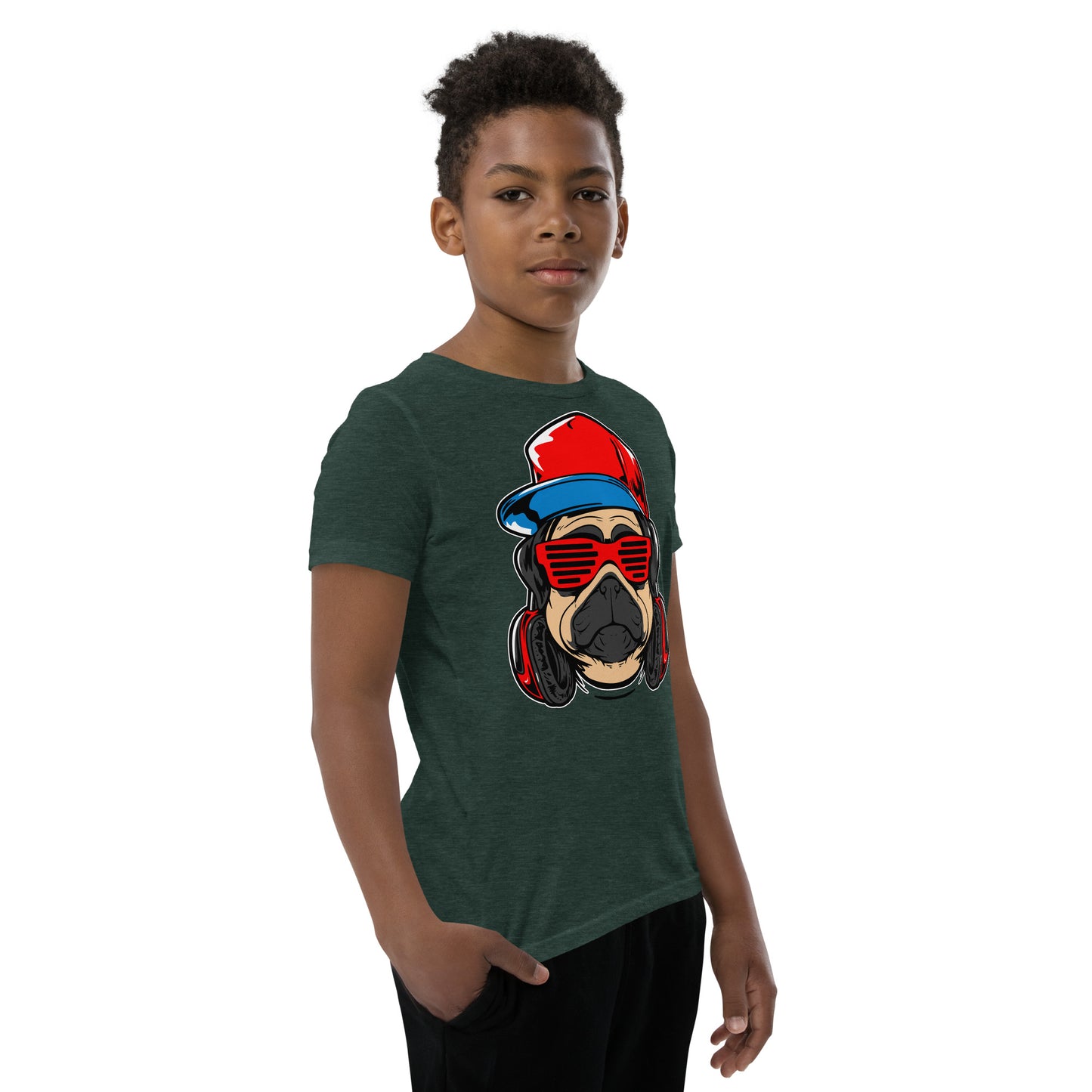 Cool Pug Dog T-shirt, No. 0584