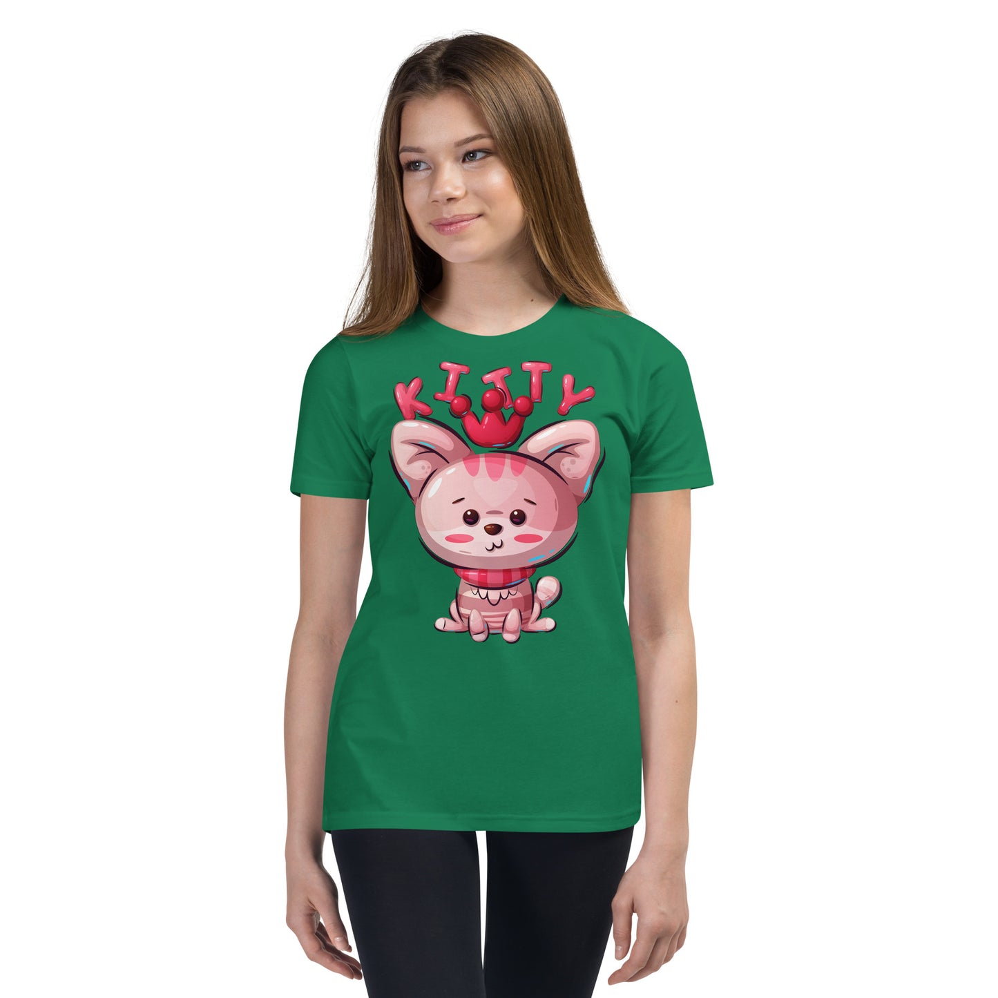 Cute Kitty Cat T-shirt, No. 0345