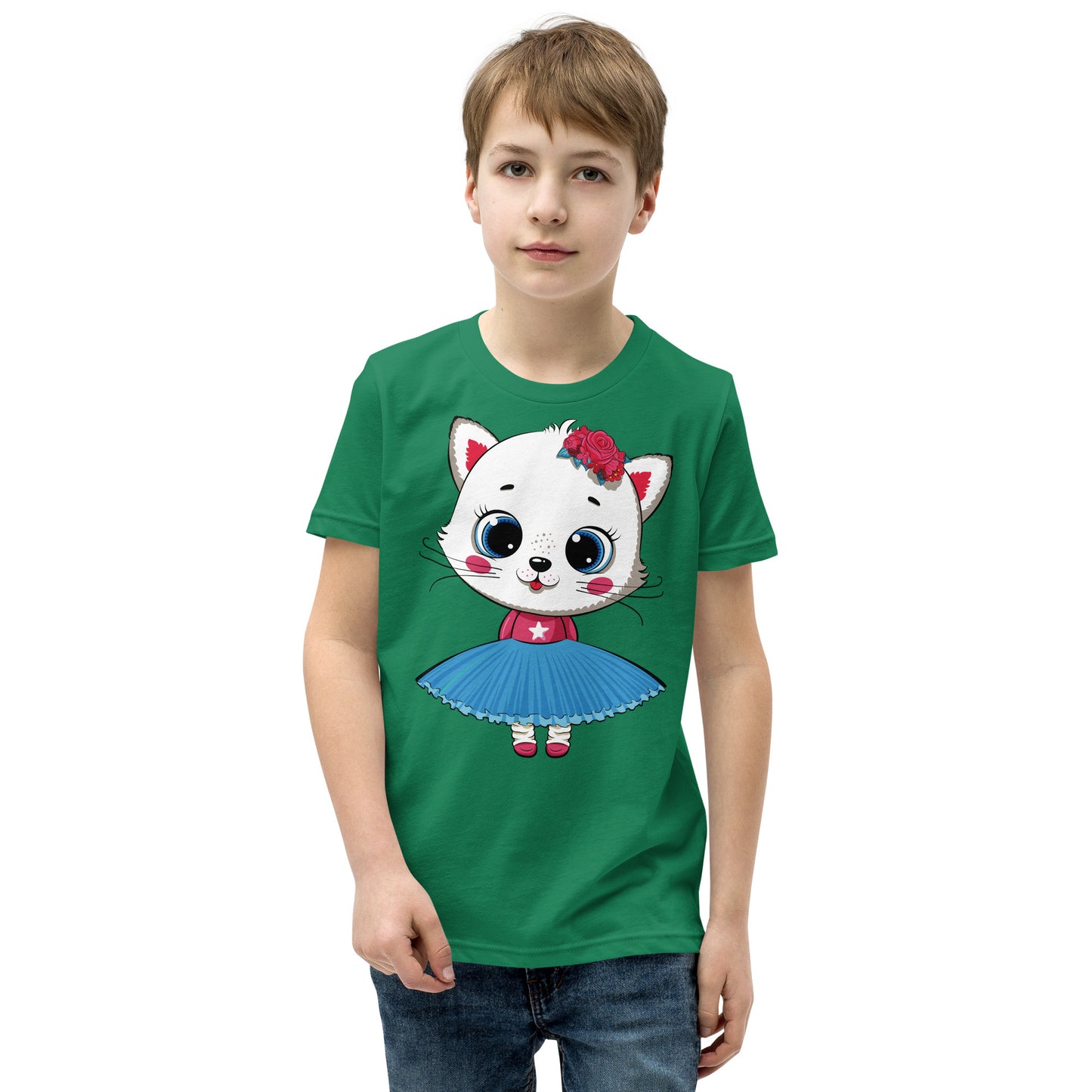 Cute Kitty Cat T-shirt, No. 0344