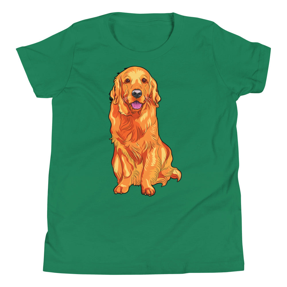 Cool Golden Retriever Dog T-shirt, No. 0581