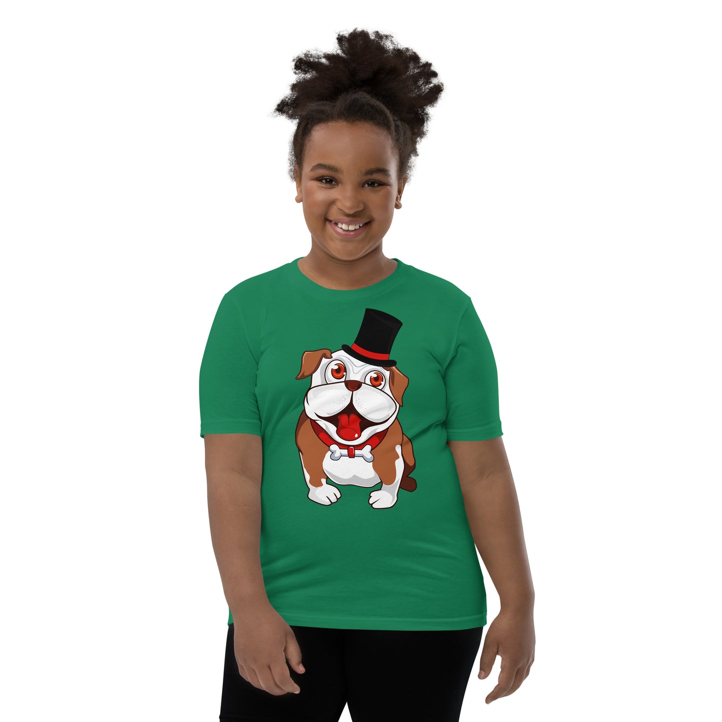 Elegant Funny Bulldog Dog T-shirt, No. 0240
