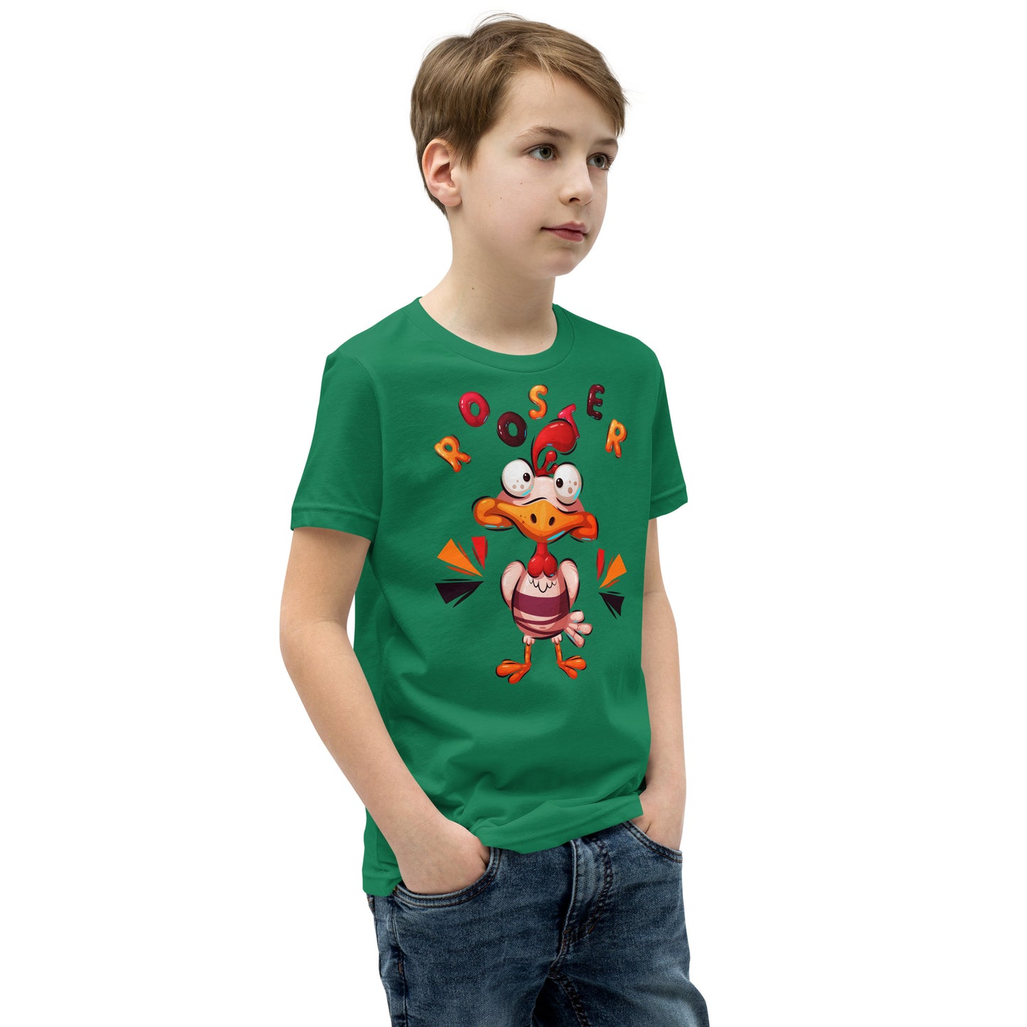 Crazy Rooster T-shirt, No. 0263