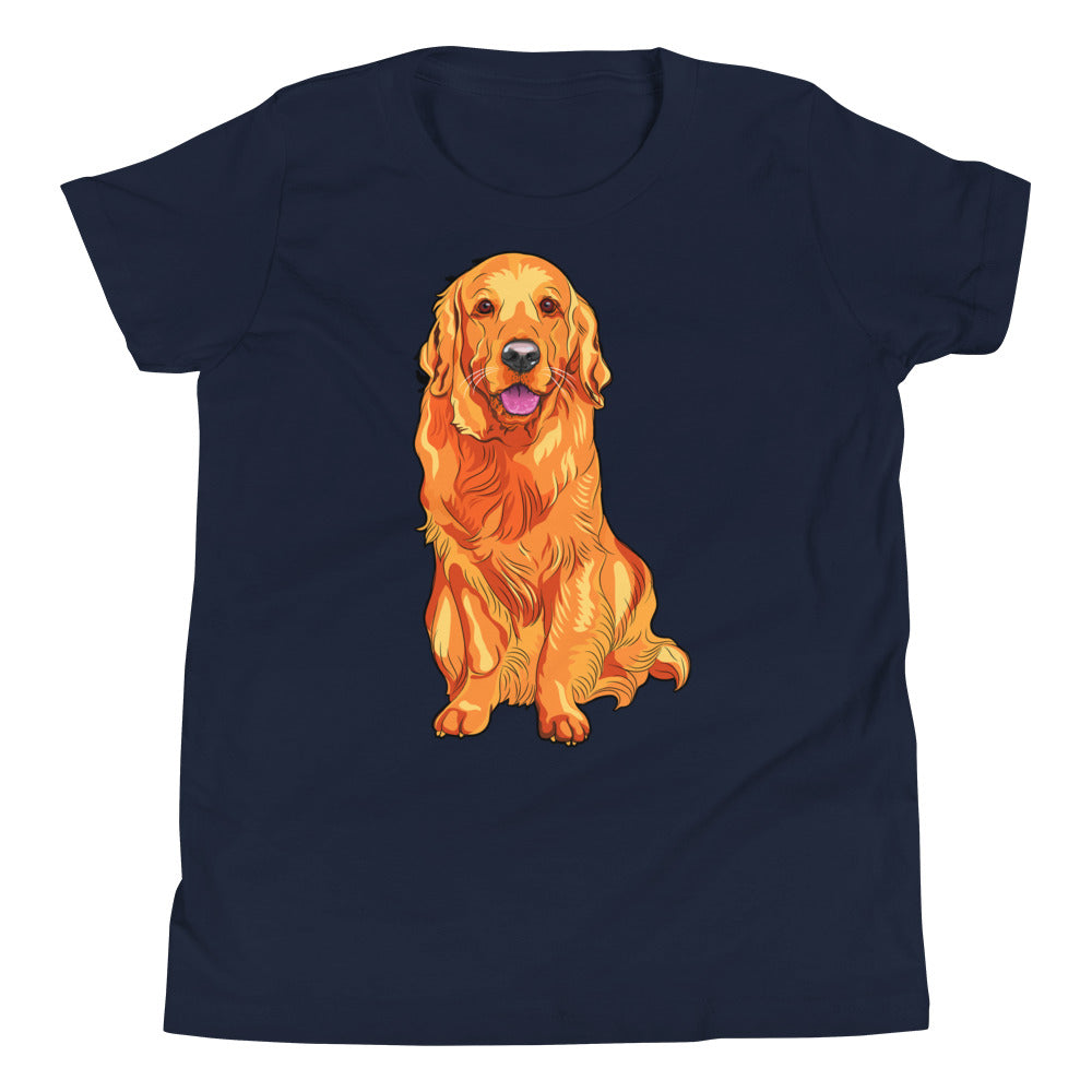 Cool Golden Retriever Dog T-shirt, No. 0581