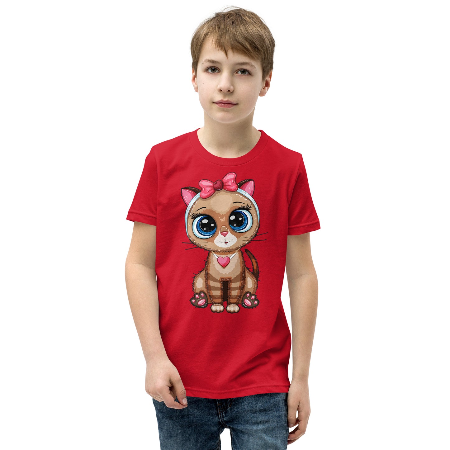 Cute Baby Cat with Big Eyes T-shirt, No. 0273