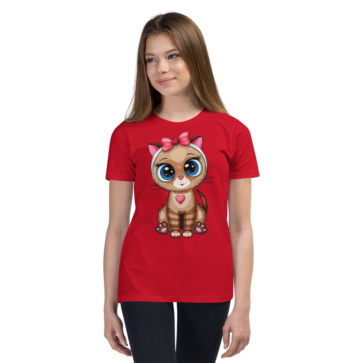 Cute Baby Cat with Big Eyes T-shirt, No. 0273