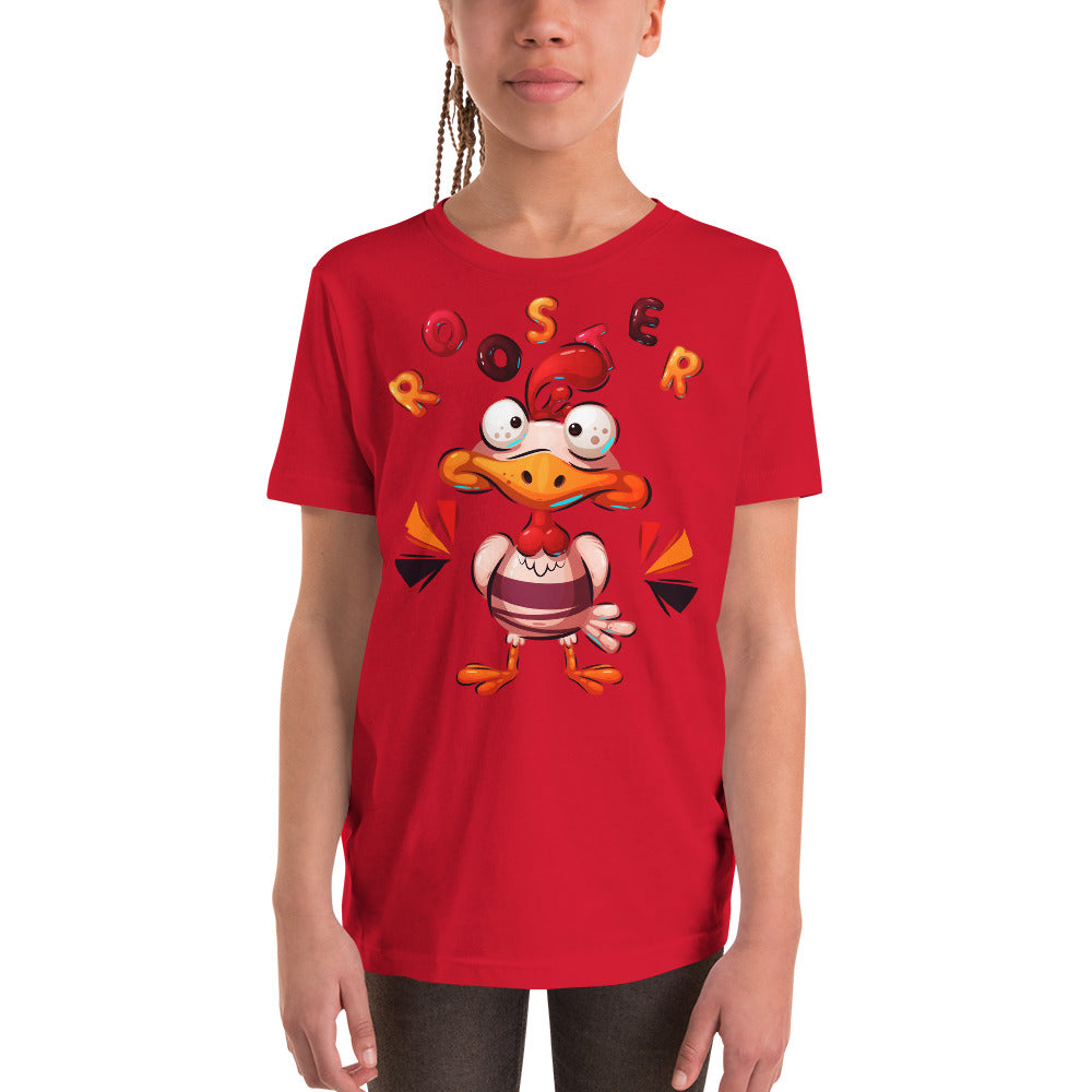 Crazy Rooster T-shirt, No. 0263