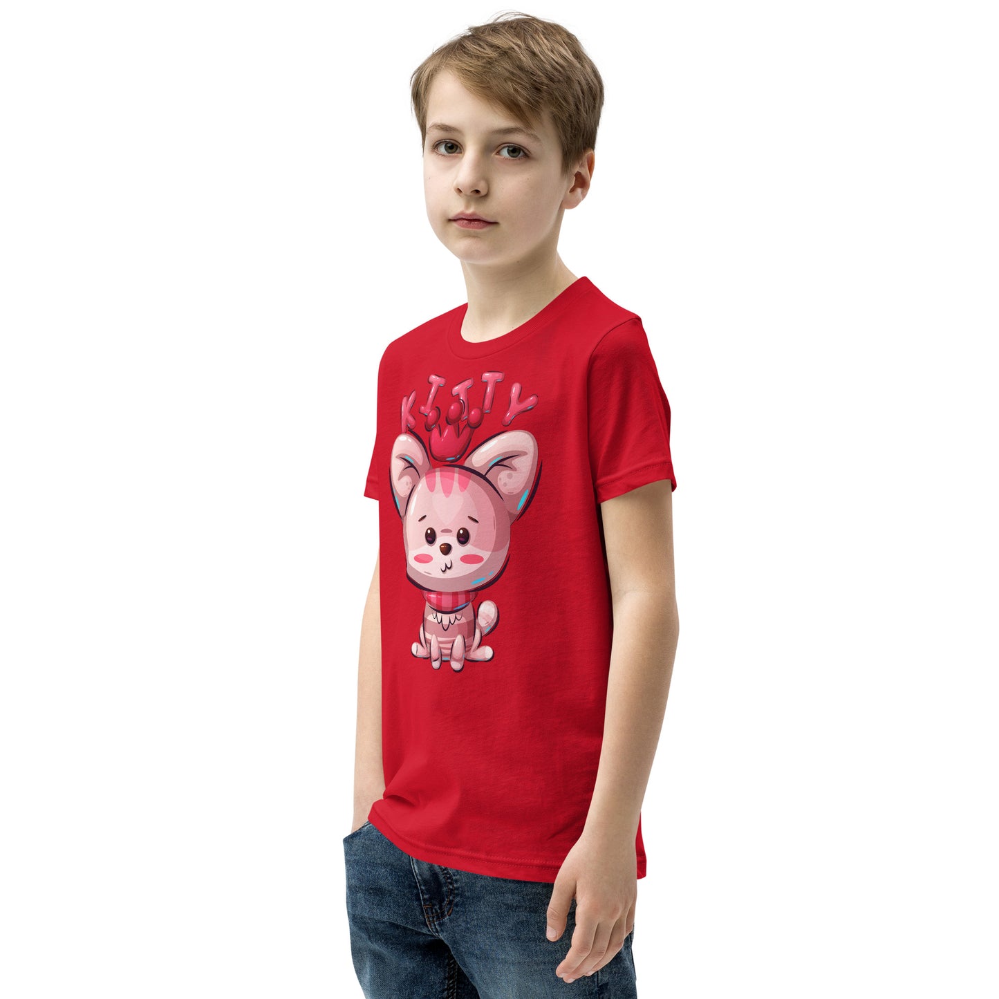 Cute Kitty Cat T-shirt, No. 0345