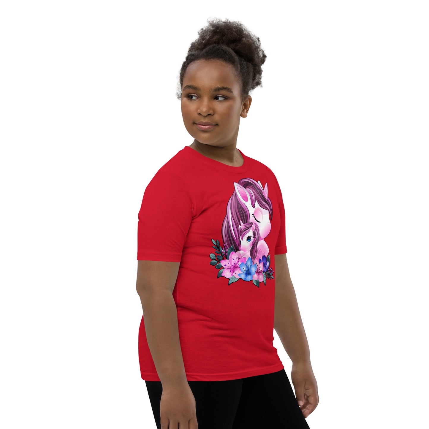 Cute Unicorn Mom and Baby T-shirt, No. 0088