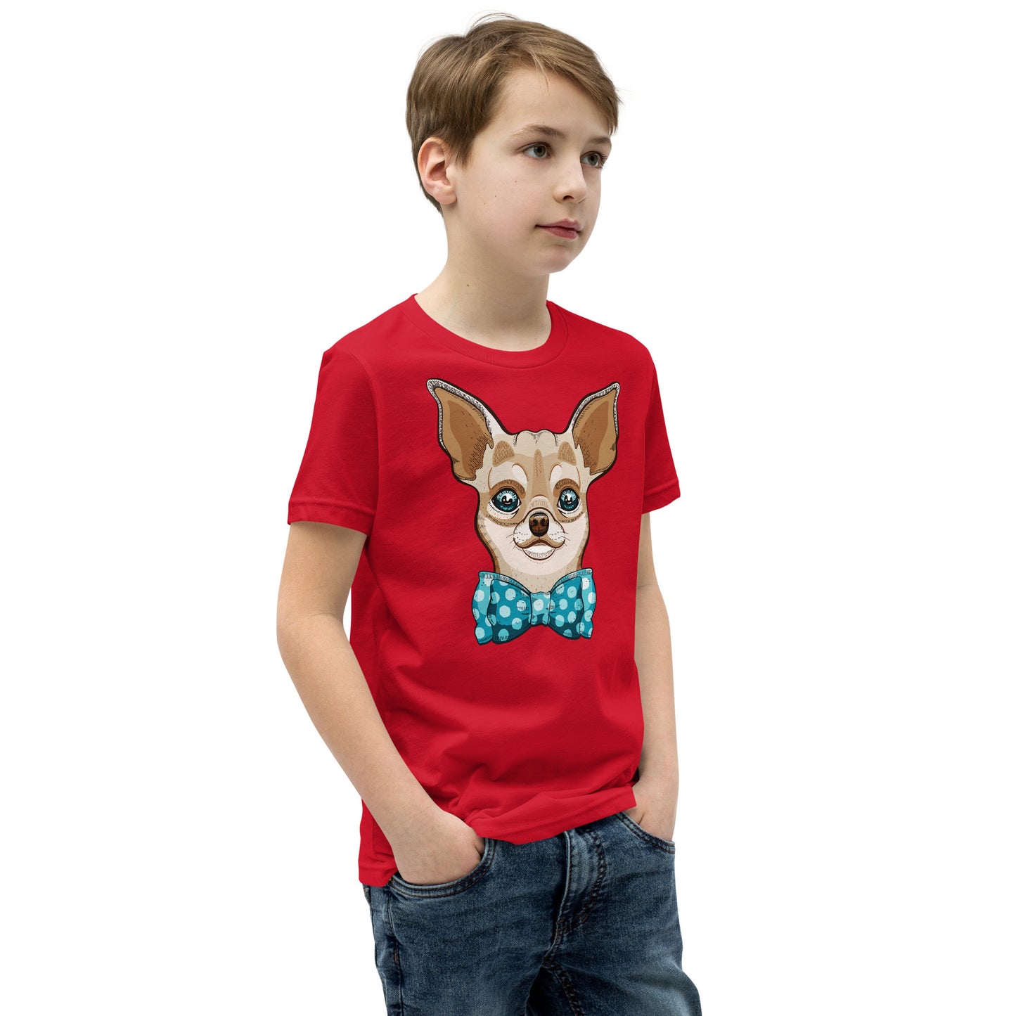 Elegant Funny Chihuahua Dog T-shirt, No. 0600