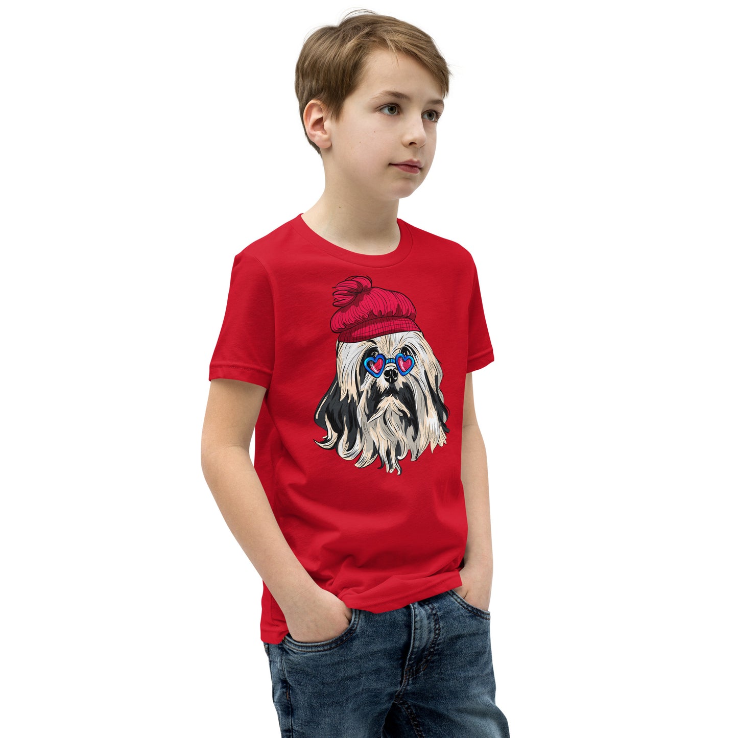 Cute Lowchen Dog T-shirt, No. 0598