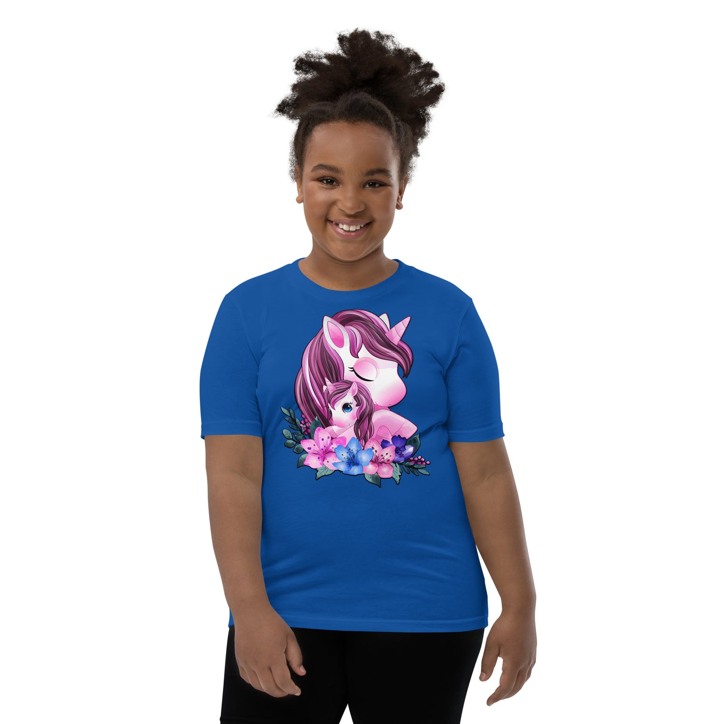 Cute Unicorn Mom and Baby T-shirt, No. 0088