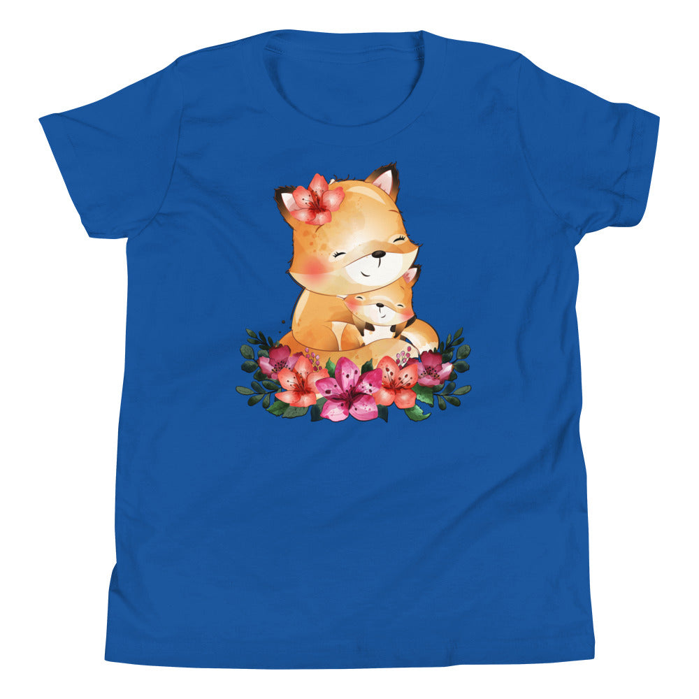 Cool Foxy Mom and Baby T-shirt, No. 0078