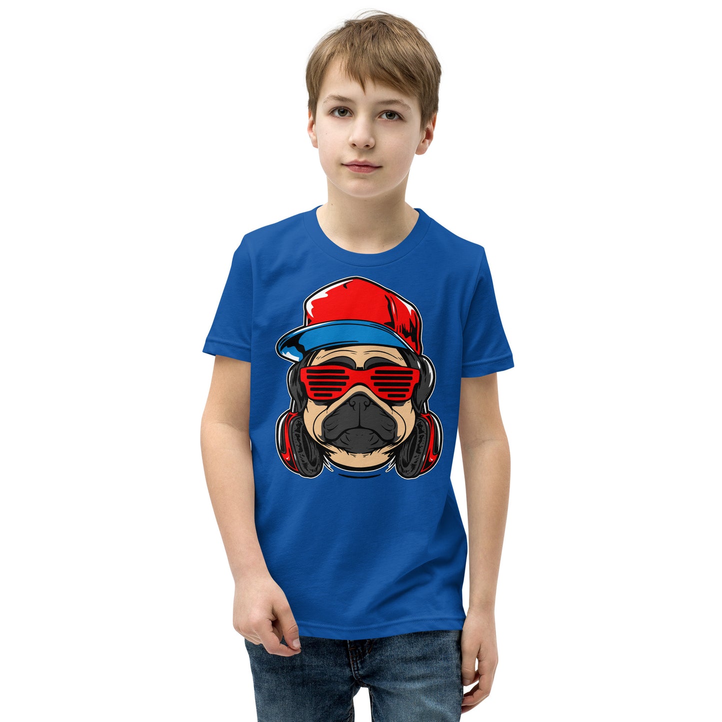 Cool Pug Dog T-shirt, No. 0584