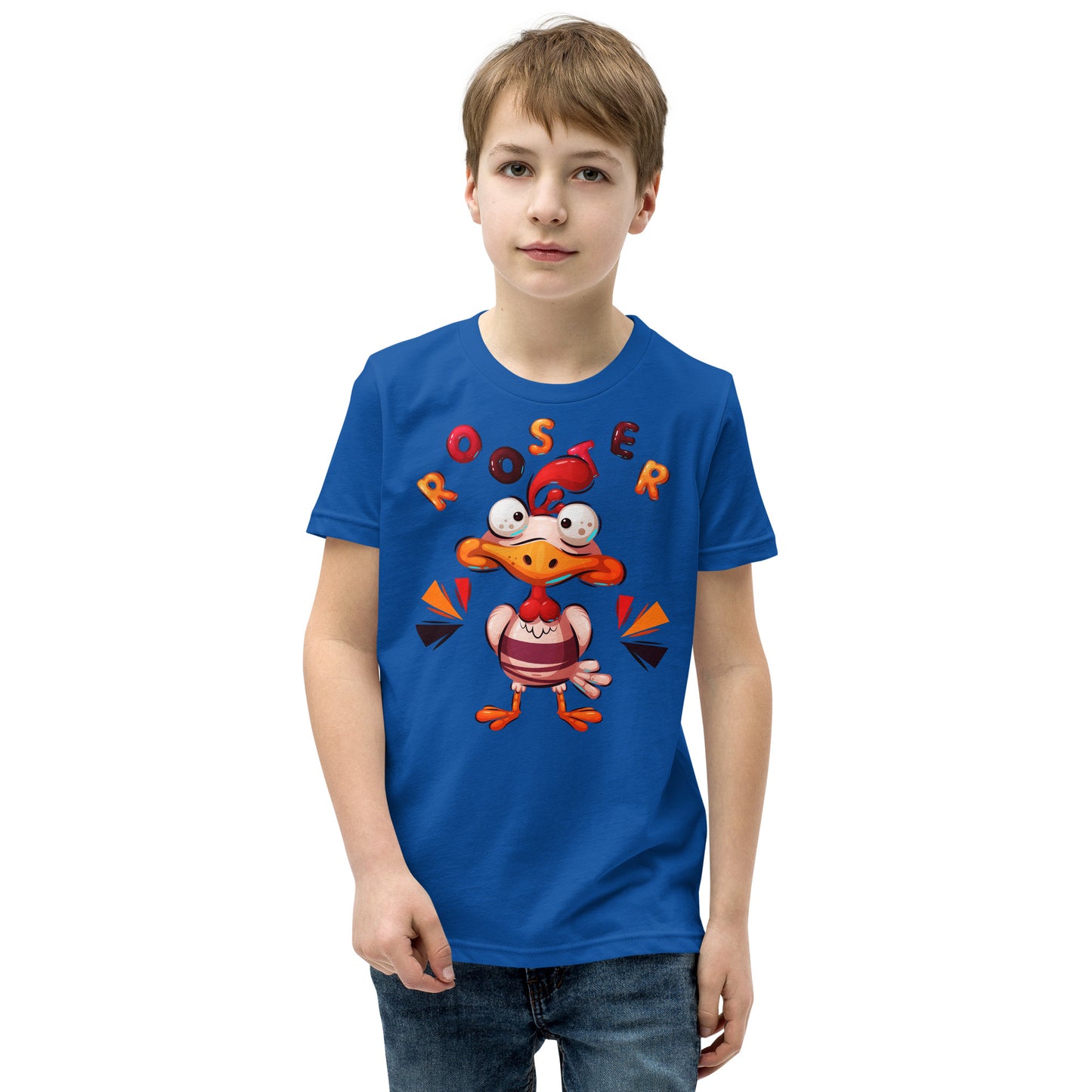 Crazy Rooster T-shirt, No. 0263