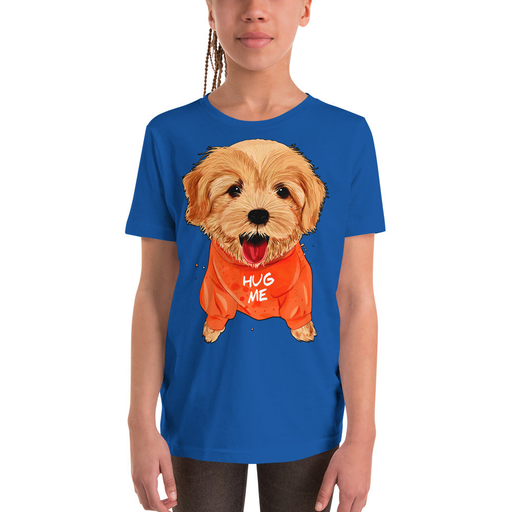 Cute Golden Retriever Dog T-shirt, No. 0302