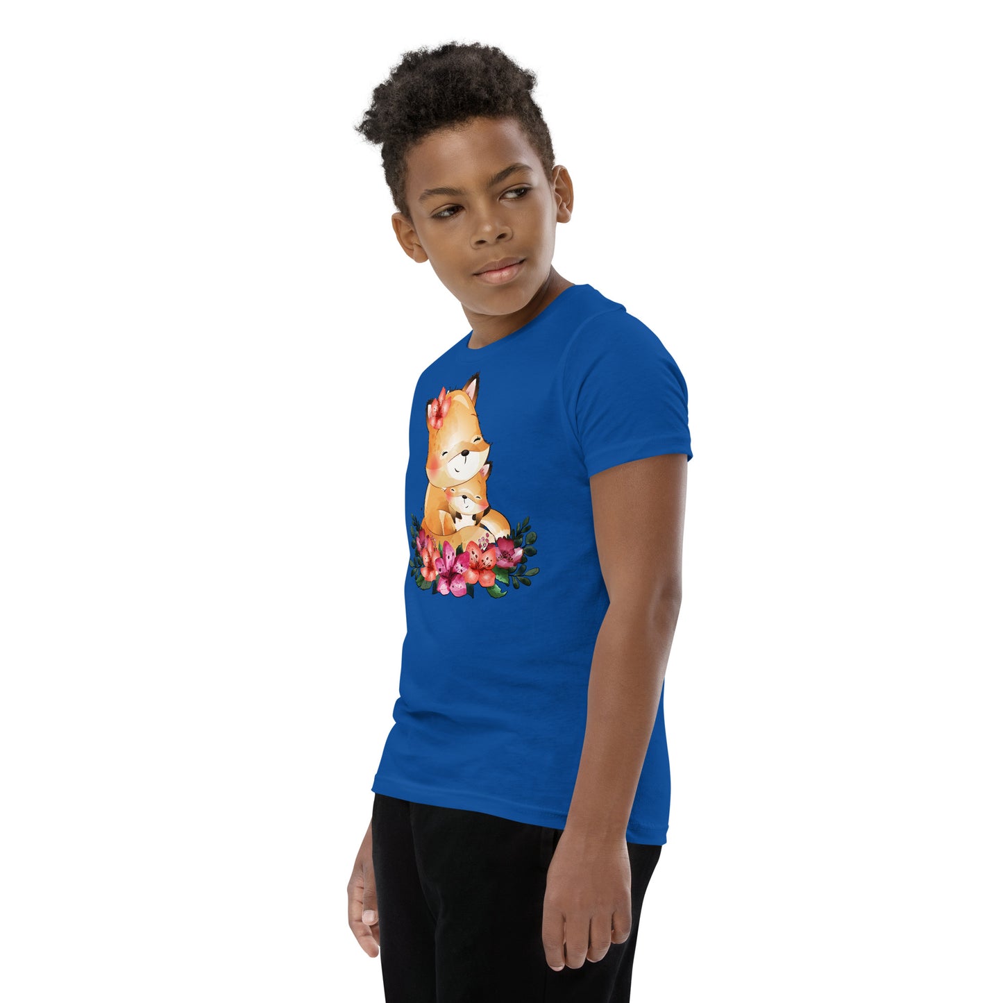 Cool Foxy Mom and Baby T-shirt, No. 0078