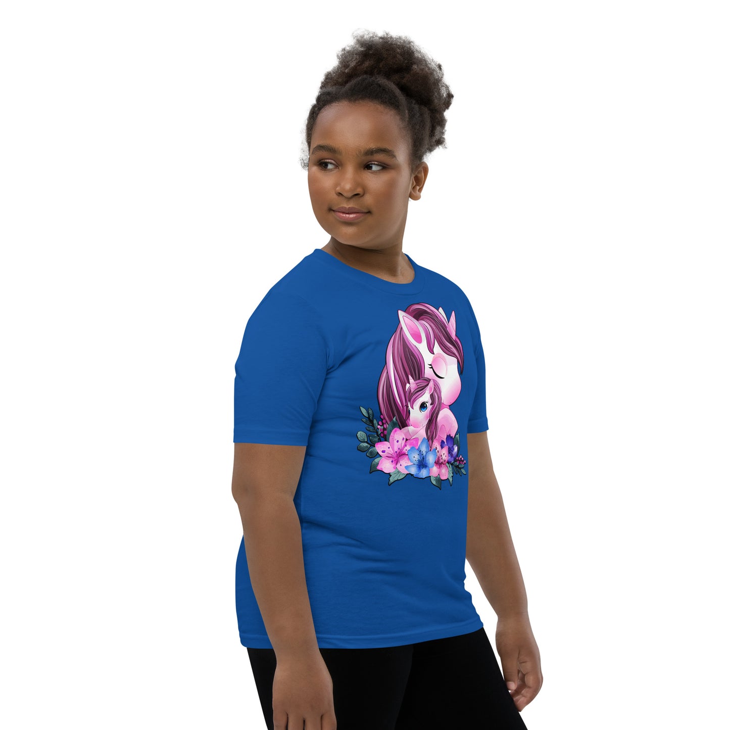 Cute Unicorn Mom and Baby T-shirt, No. 0088