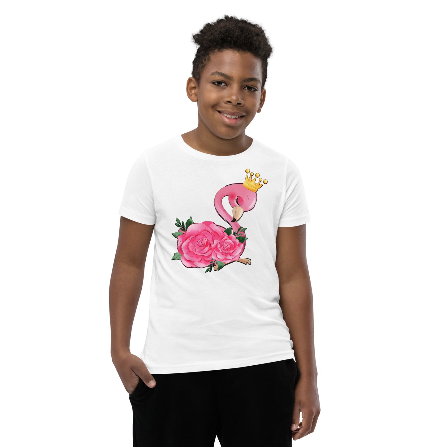 Cute Flamingo T-shirt, No. 0079