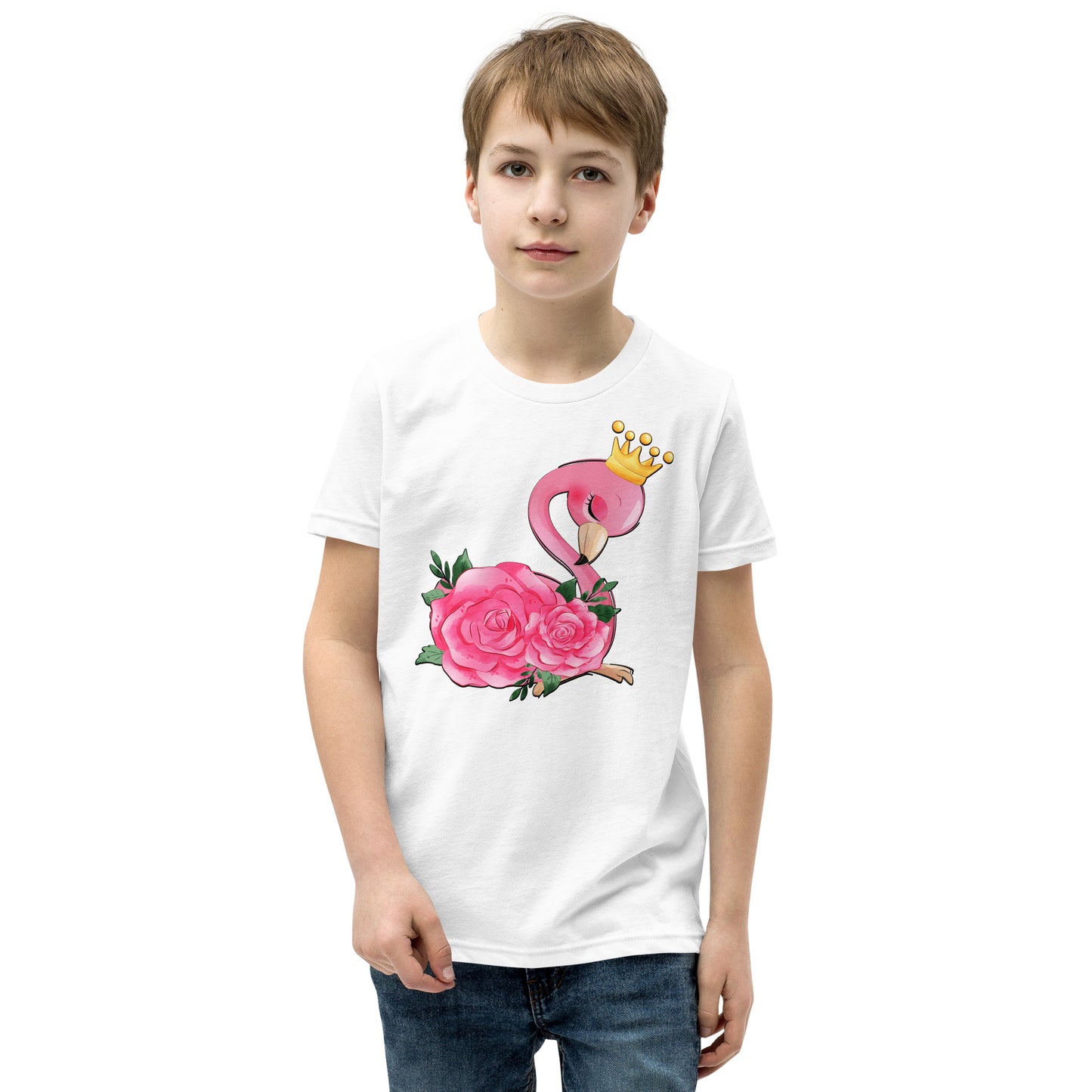 Cute Flamingo T-shirt, No. 0079