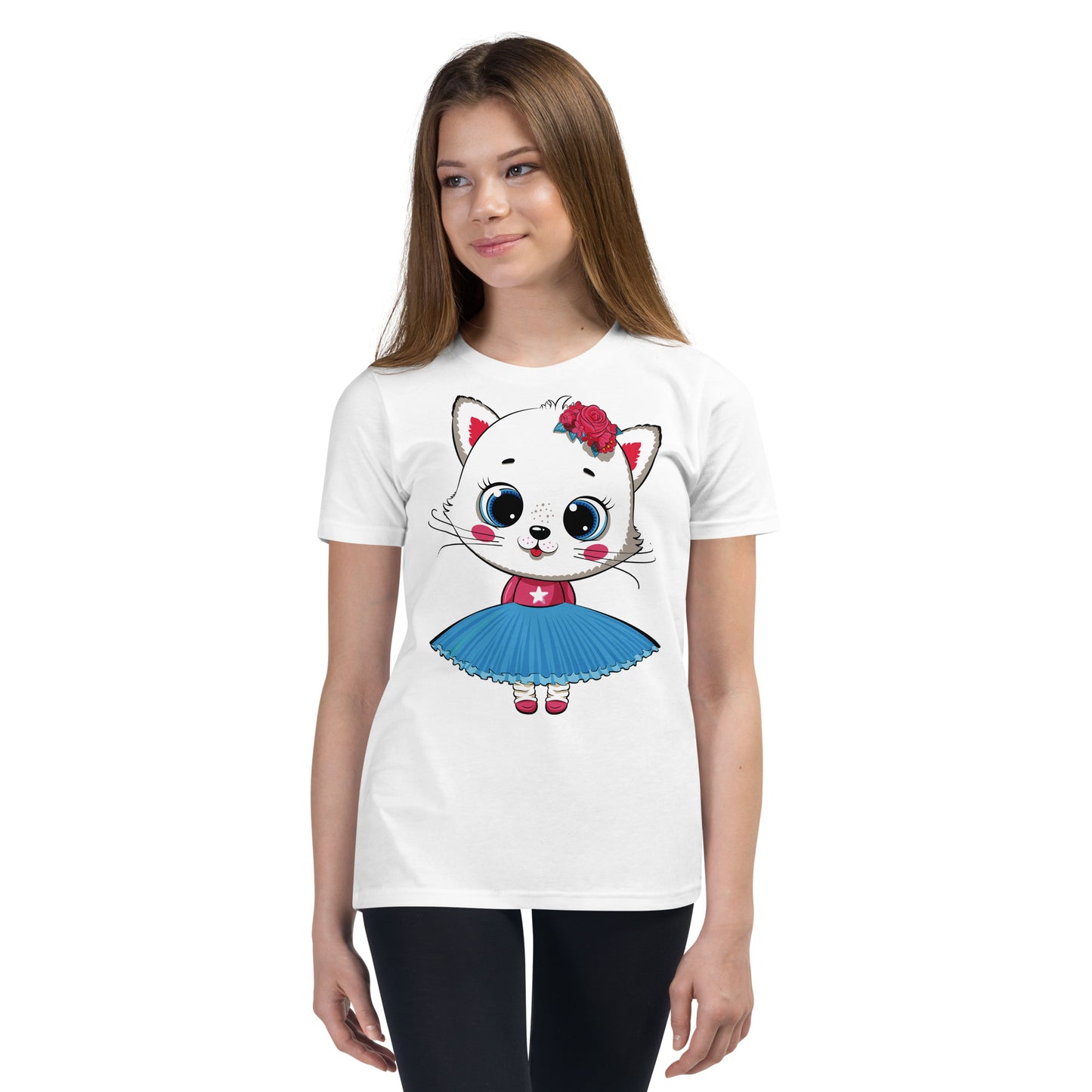 Cute Kitty Cat T-shirt, No. 0344