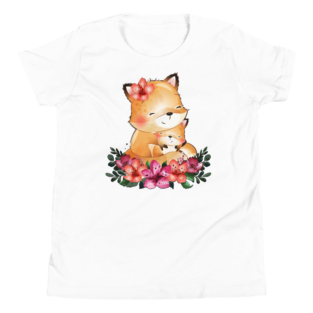 Cool Foxy Mom and Baby T-shirt, No. 0078