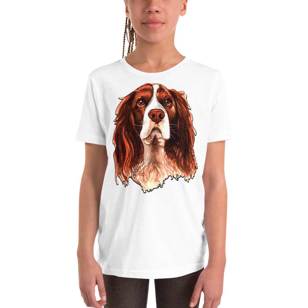 Cute Dog Illustration T-shirt, No. 0191
