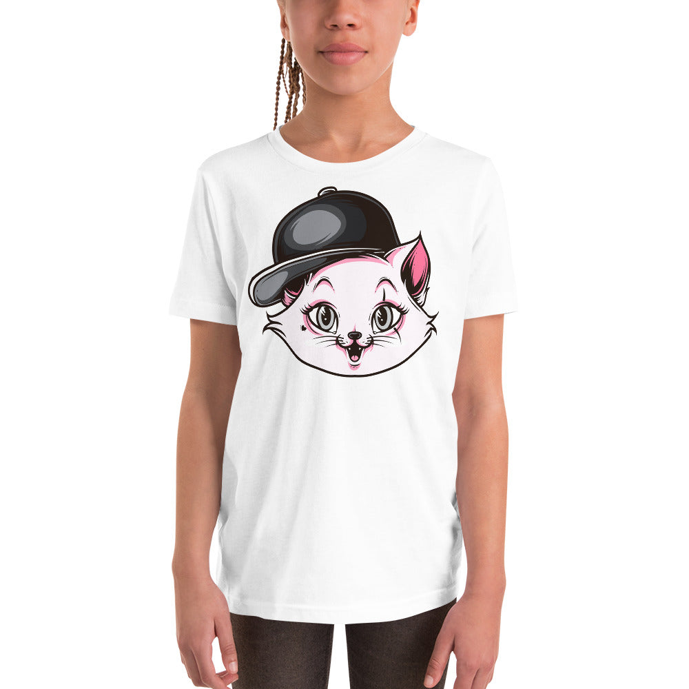 Cute Hip-hop Style Cat T-shirt, No. 0203