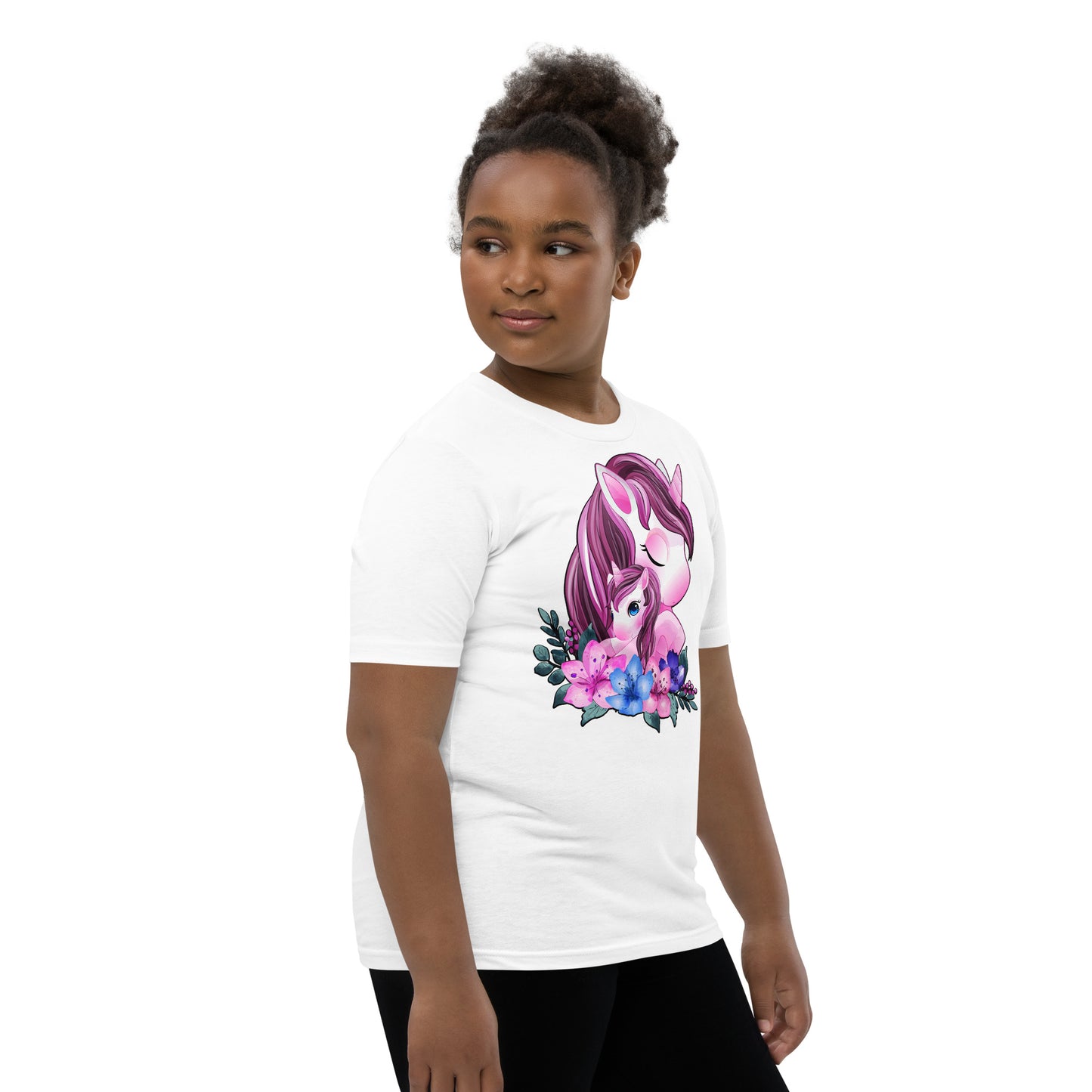 Cute Unicorn Mom and Baby T-shirt, No. 0088