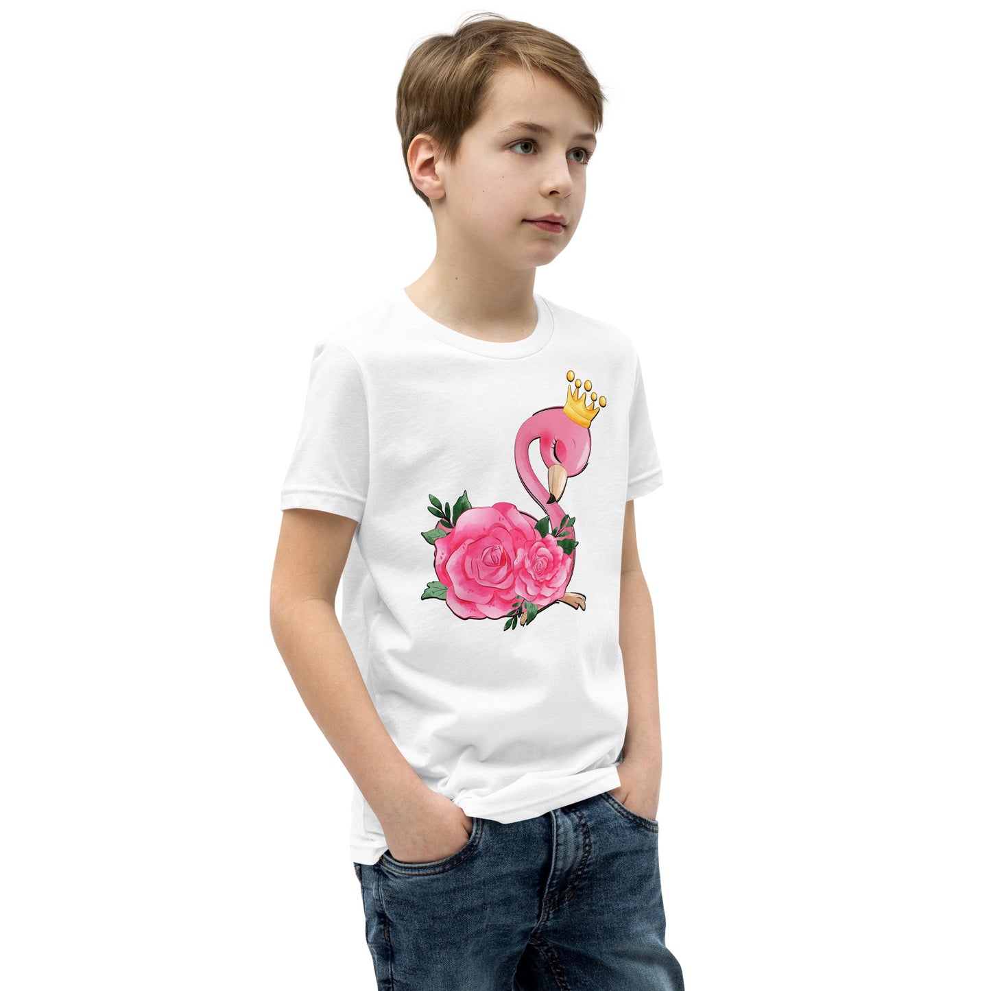 Cute Flamingo T-shirt, No. 0079