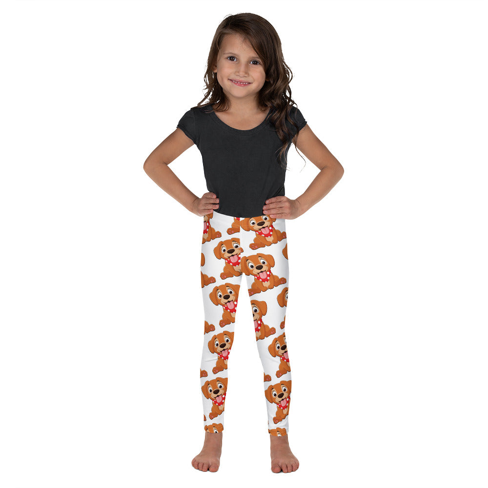 Cute Baby Dog Sitting, Leggings, No. 0147