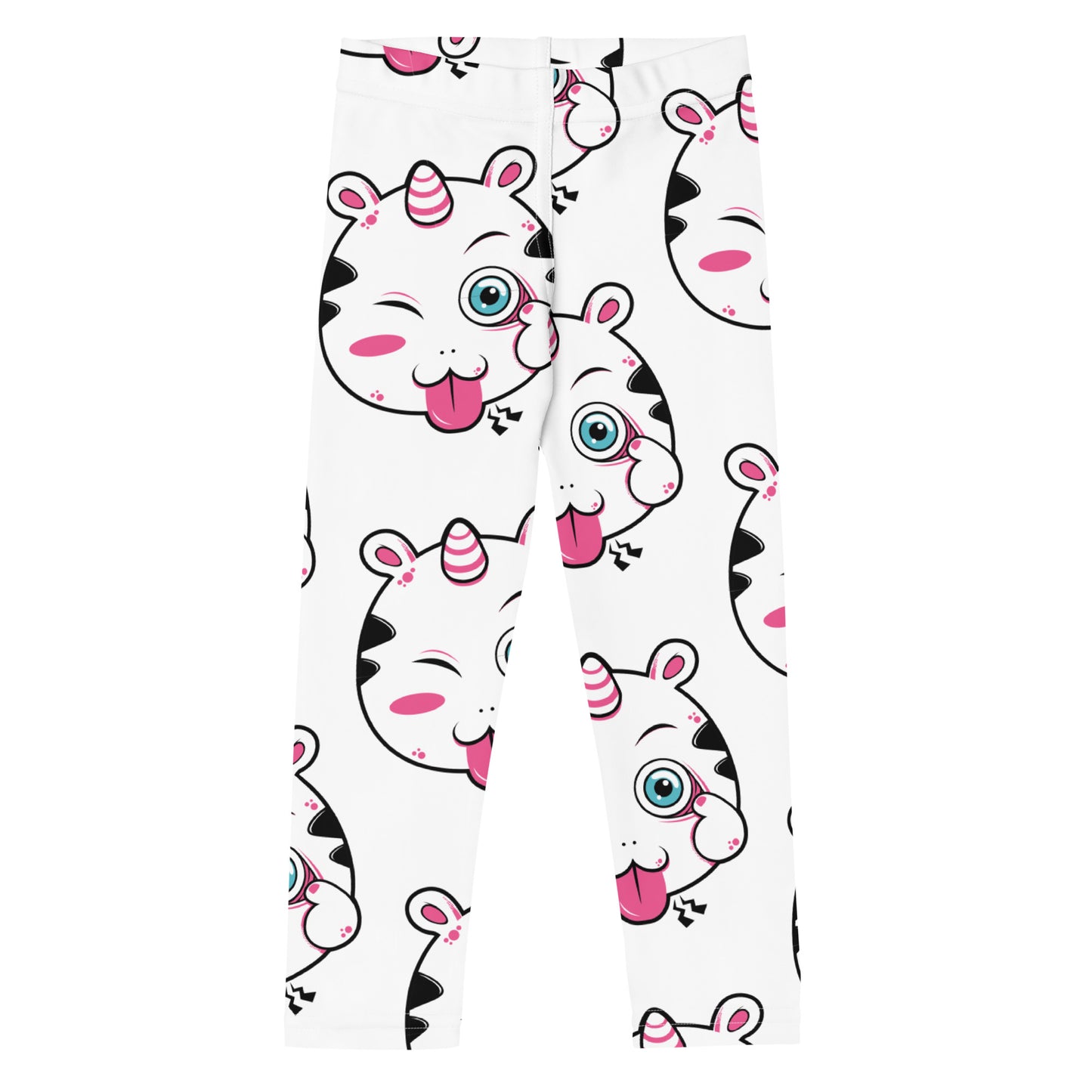 Comic Unicorn Face Leggings, No. 0053