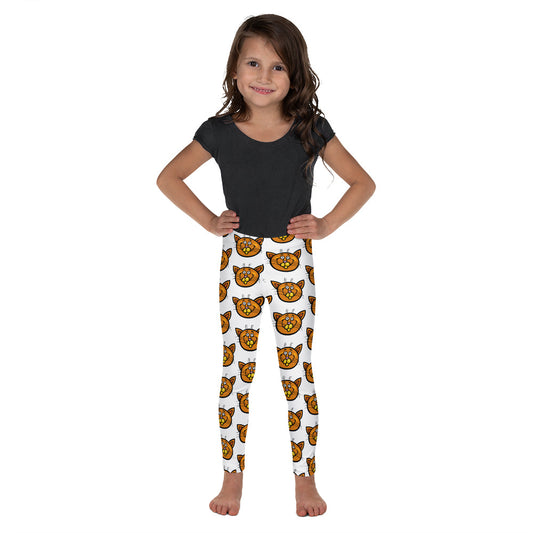 Funny Cartoon Cat Face Leggings, No. 0501