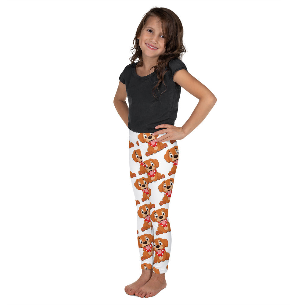 Cute Baby Dog Sitting, Leggings, No. 0147