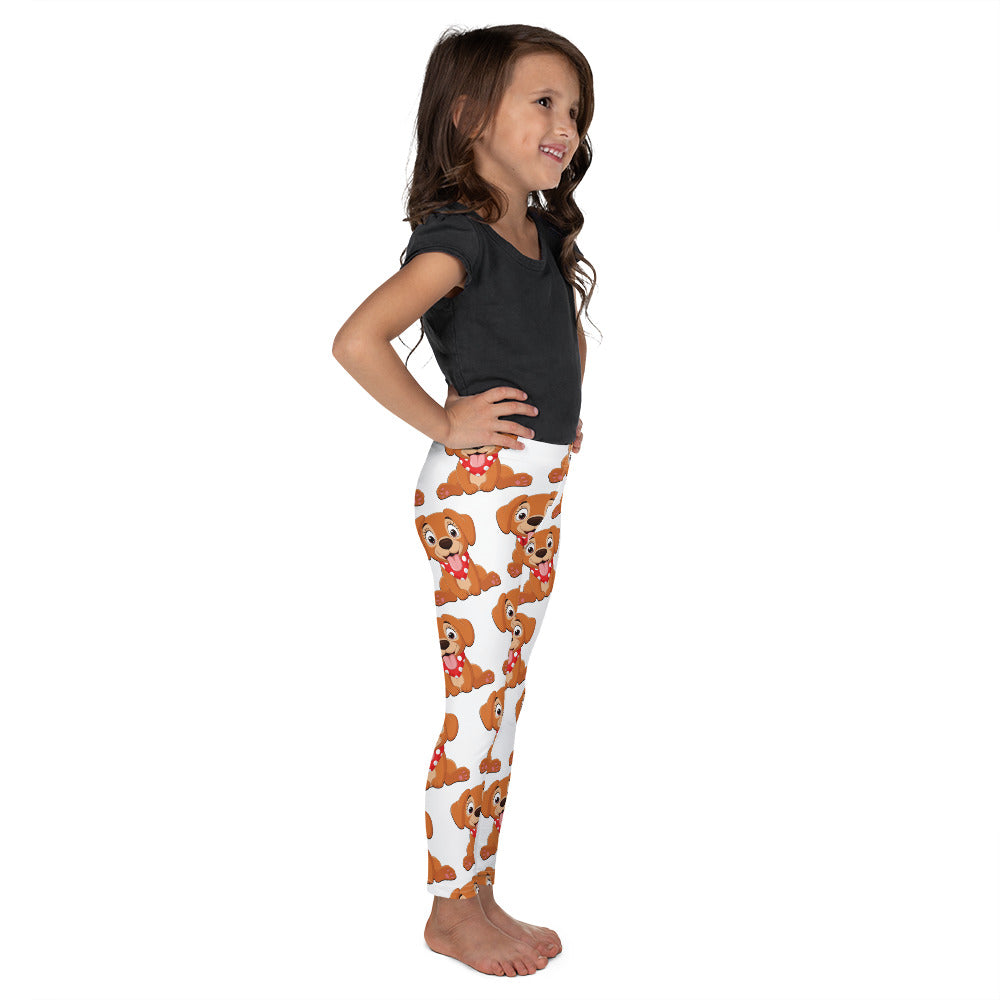 Cute Baby Dog Sitting, Leggings, No. 0147