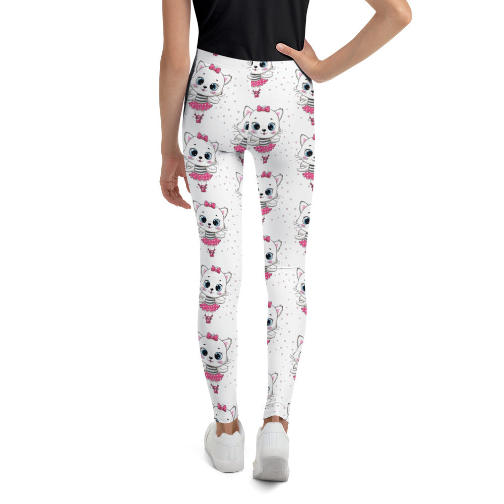 Cute Ballerina Baby Cat Leggings, No. 0278